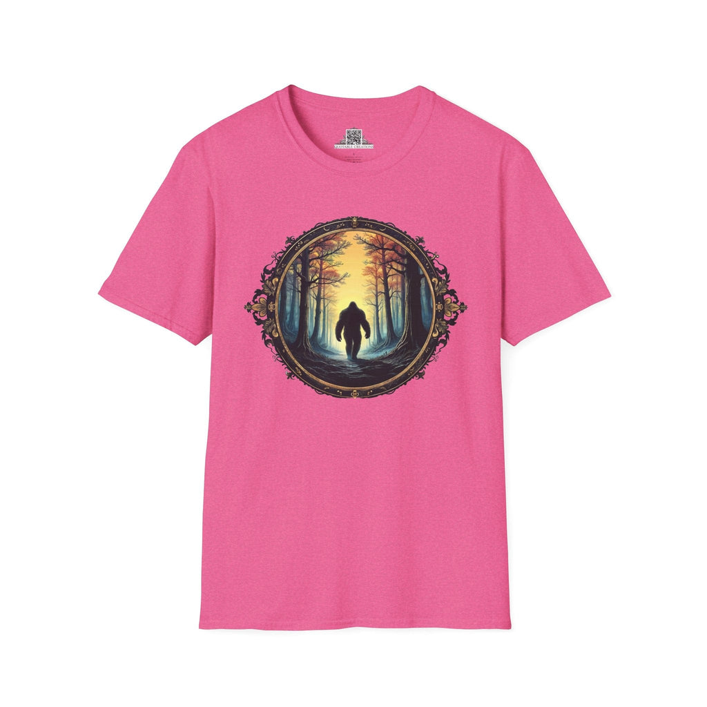 Printify T-Shirt S / Heather Heliconia Mystery of the Forest - Bigfoot & Legends T-Shirt