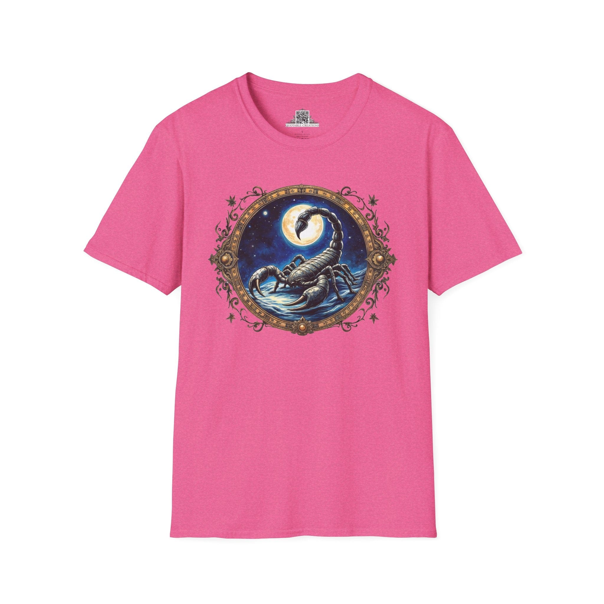 Printify T-Shirt S / Heather Heliconia Scorpio Zodiac & Astrology - T-Shirt