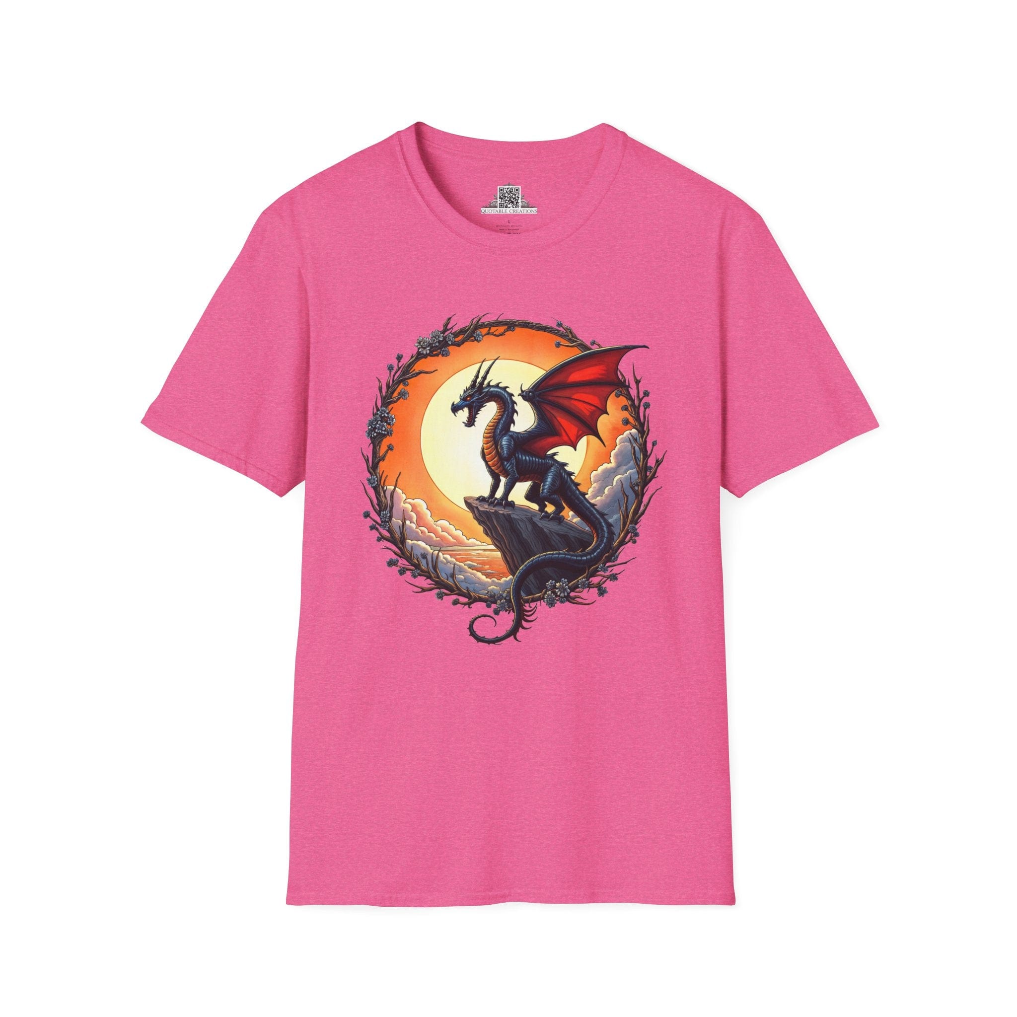 Printify T-Shirt S / Heather Heliconia Shadowwing - Dragons & Magic T-Shirt