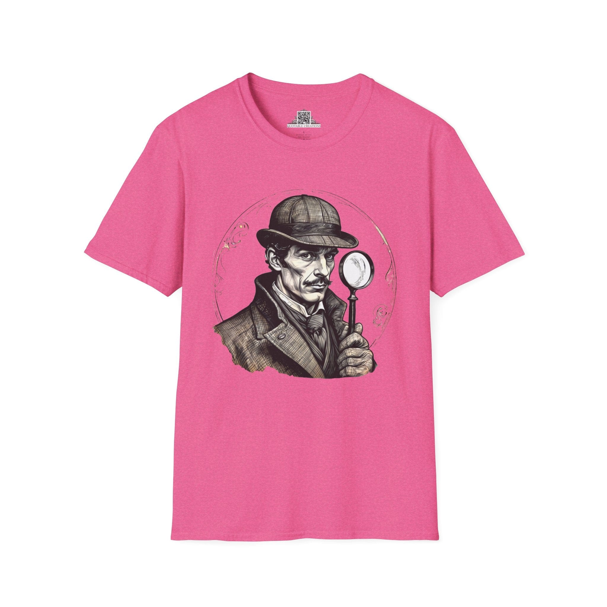 Printify T-Shirt S / Heather Heliconia Sherlock Holmes Mysteries & Monsters - T-Shirt