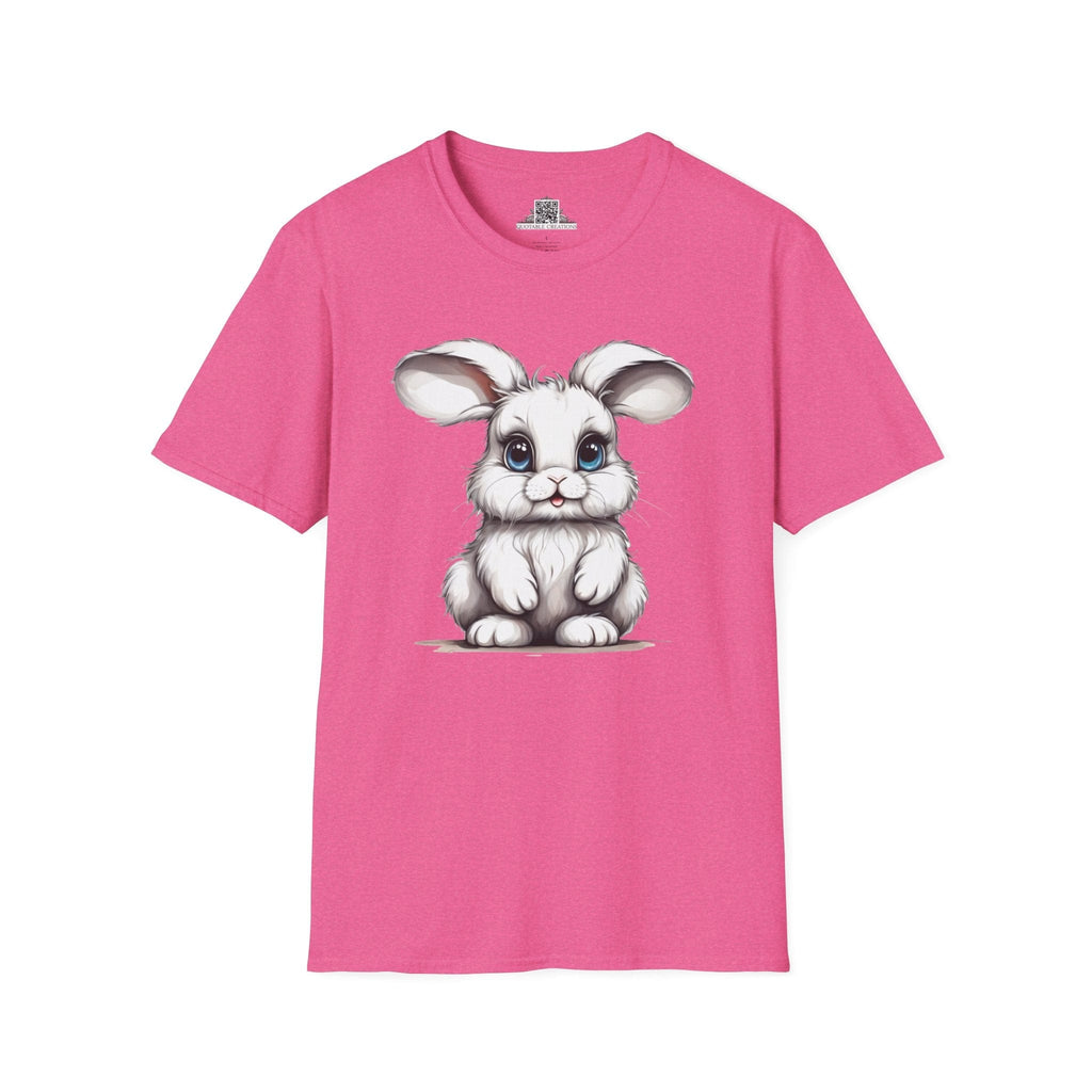 Printify T-Shirt S / Heather Heliconia T-Shirt - Baby Bunny - Hyper Cute