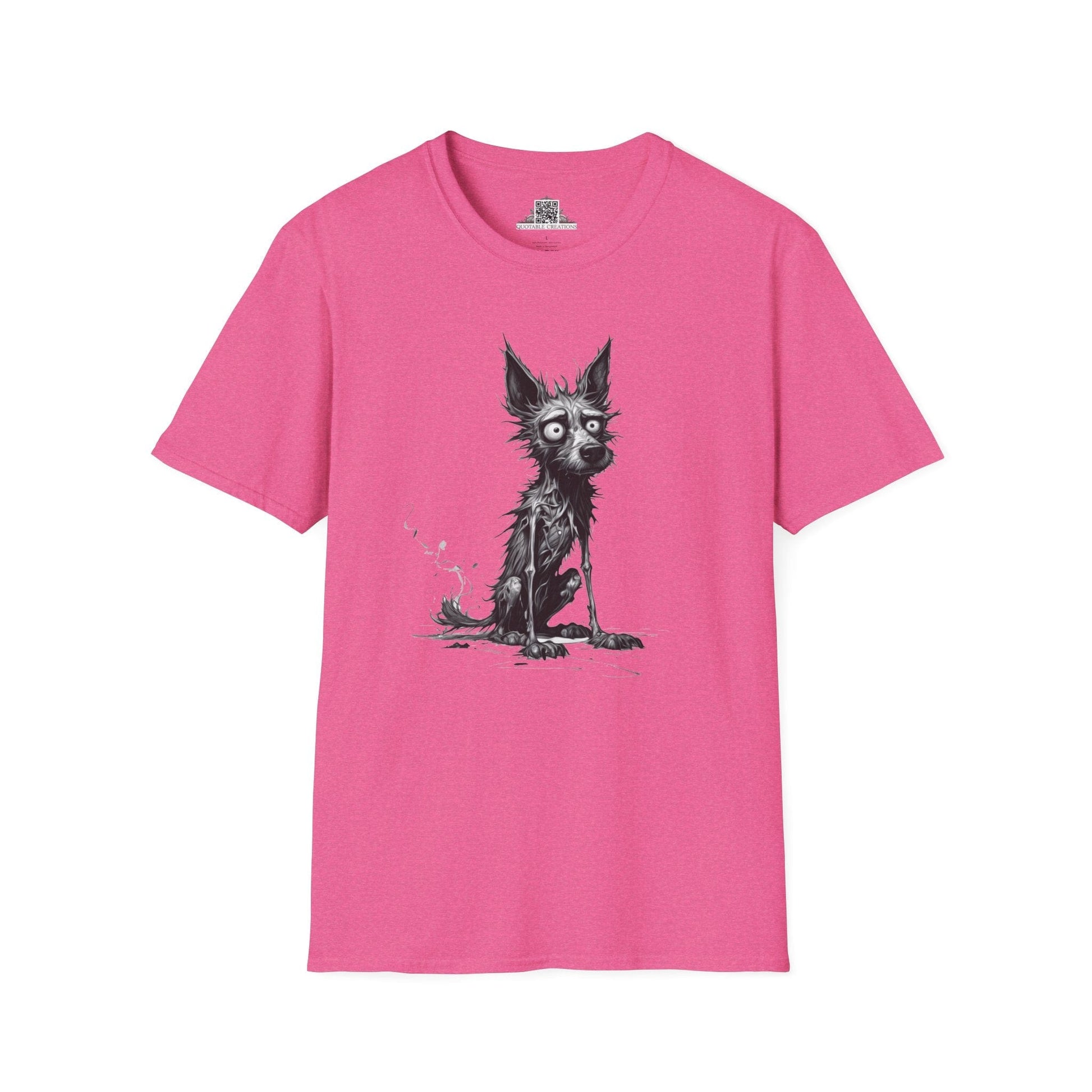 Printify T-Shirt S / Heather Heliconia T-Shirt - I'm Fine Dog - Everything's Fine