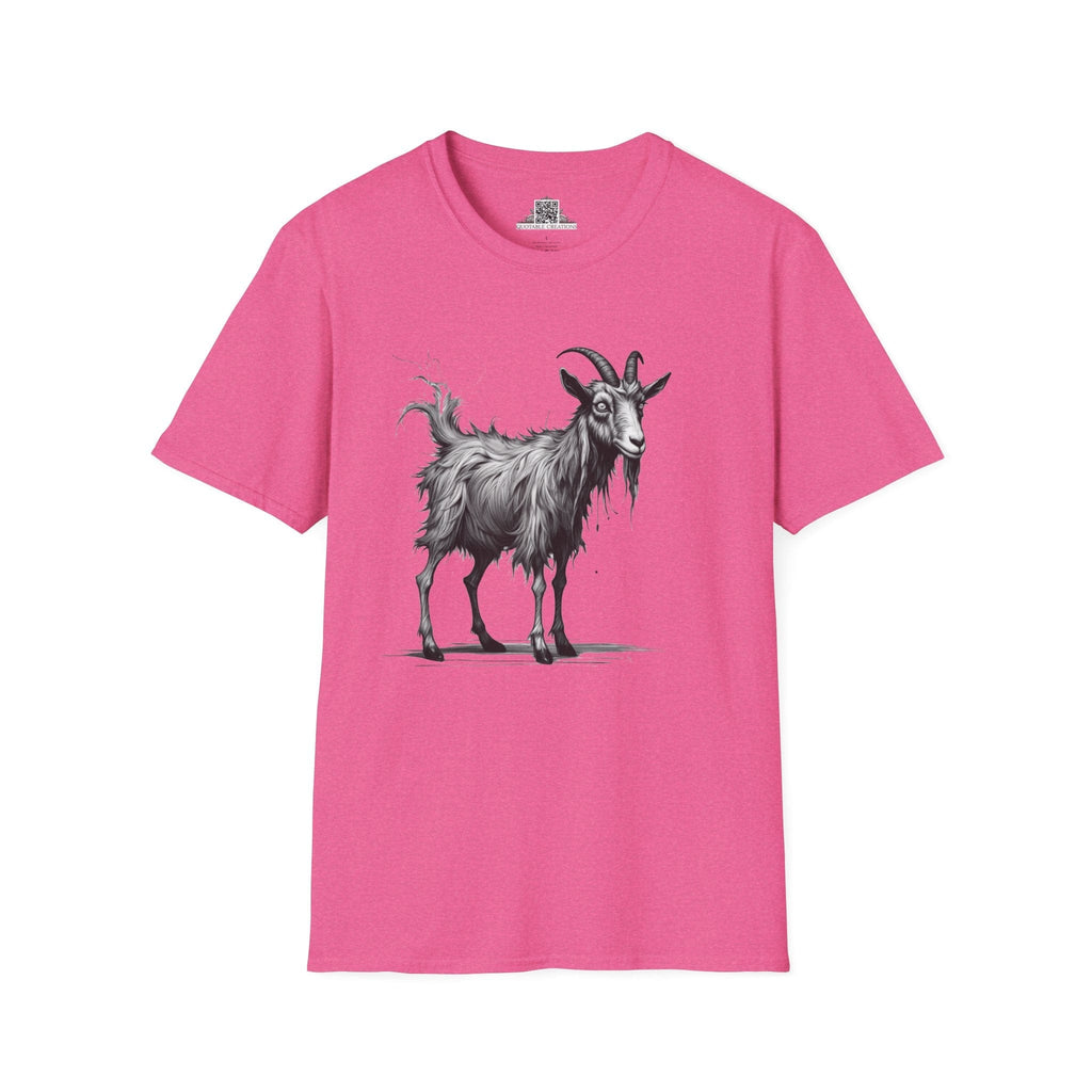 Printify T-Shirt S / Heather Heliconia T-Shirt - I'm Fine Goat - Everything's Fine