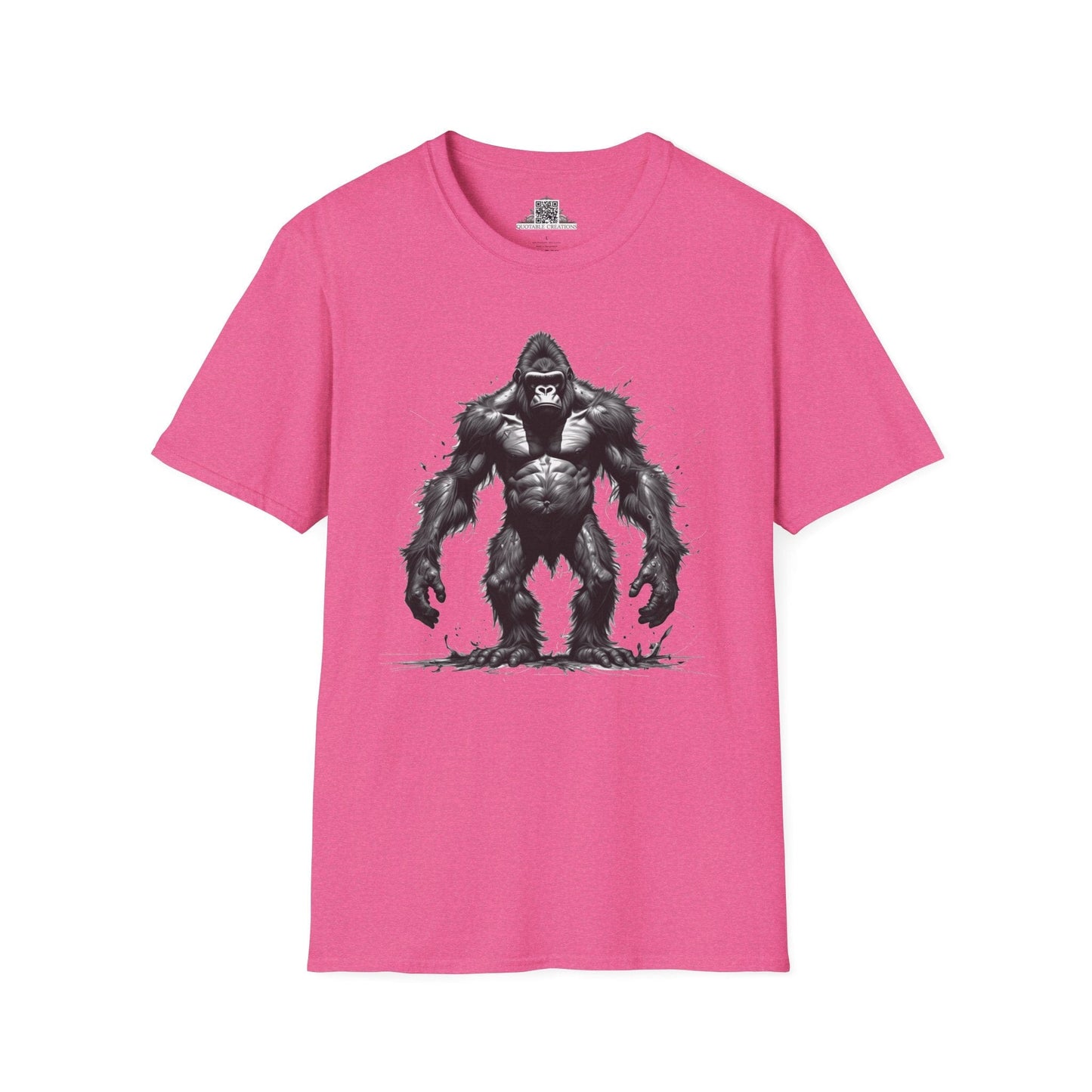 Printify T-Shirt S / Heather Heliconia T-Shirt - I'm Fine Gorilla - Everything's Fine