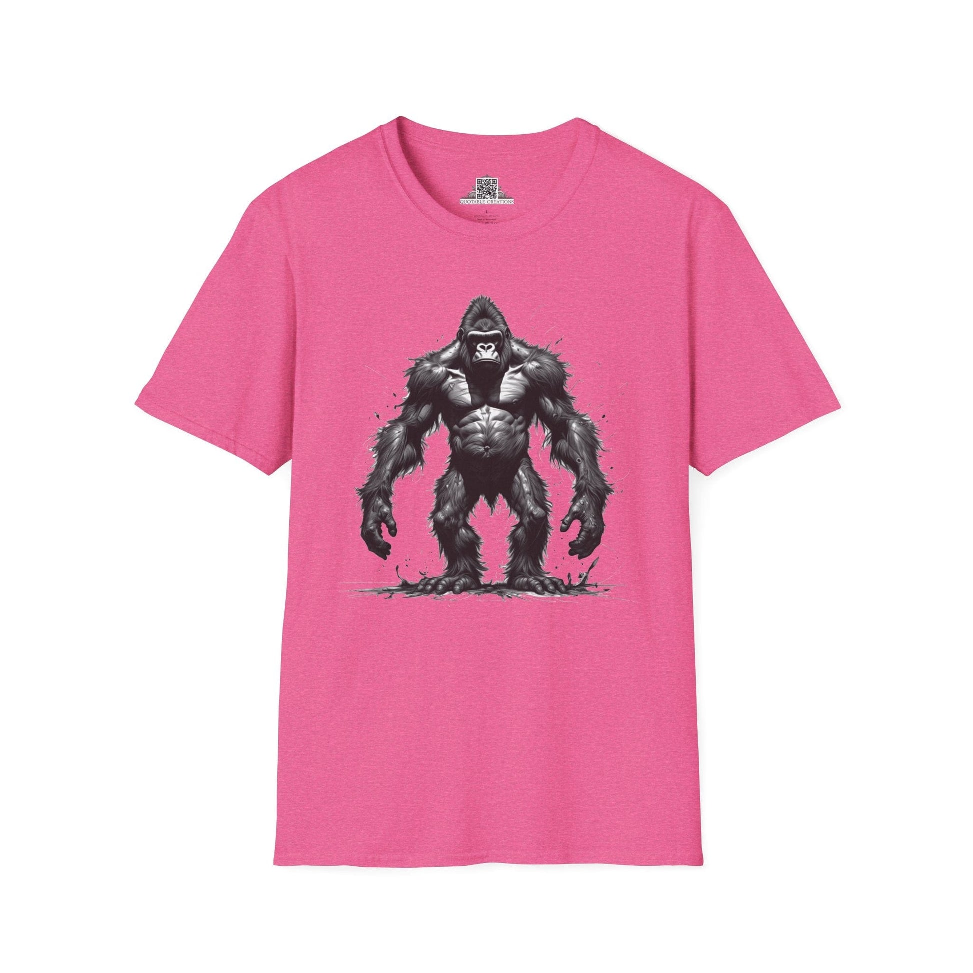 Printify T-Shirt S / Heather Heliconia T-Shirt - I'm Fine Gorilla - Everything's Fine