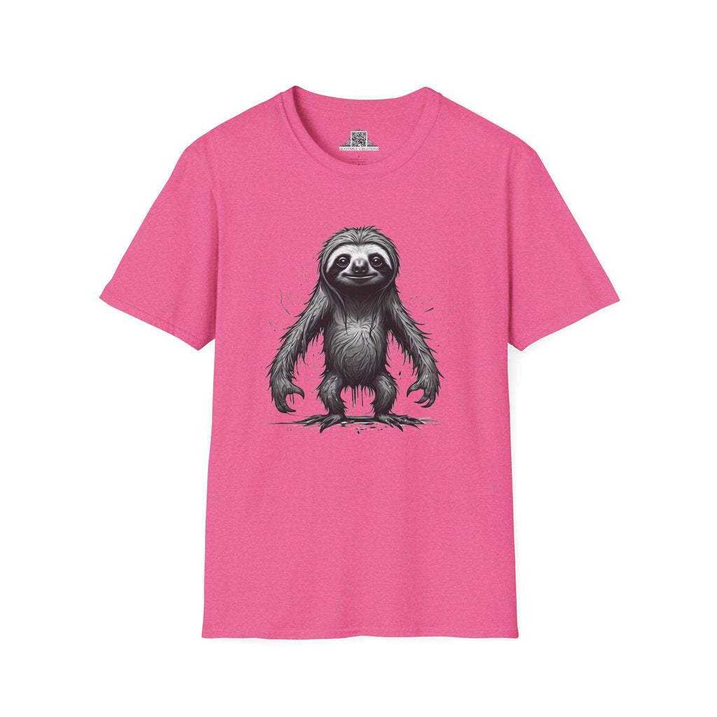 Printify T-Shirt S / Heather Heliconia T-Shirt - I'm Fine Sloth - Everything's Fine