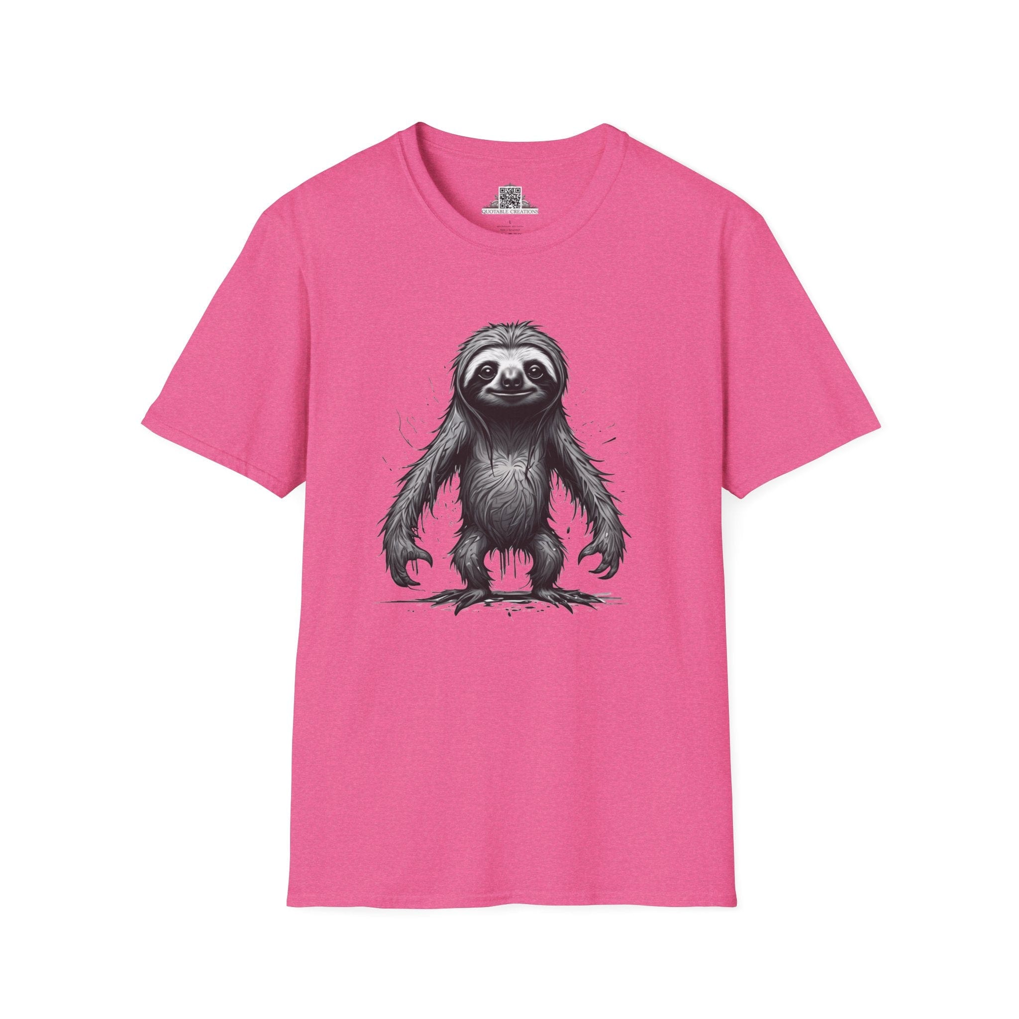 Printify T-Shirt S / Heather Heliconia T-Shirt - I'm Fine Sloth - Everything's Fine