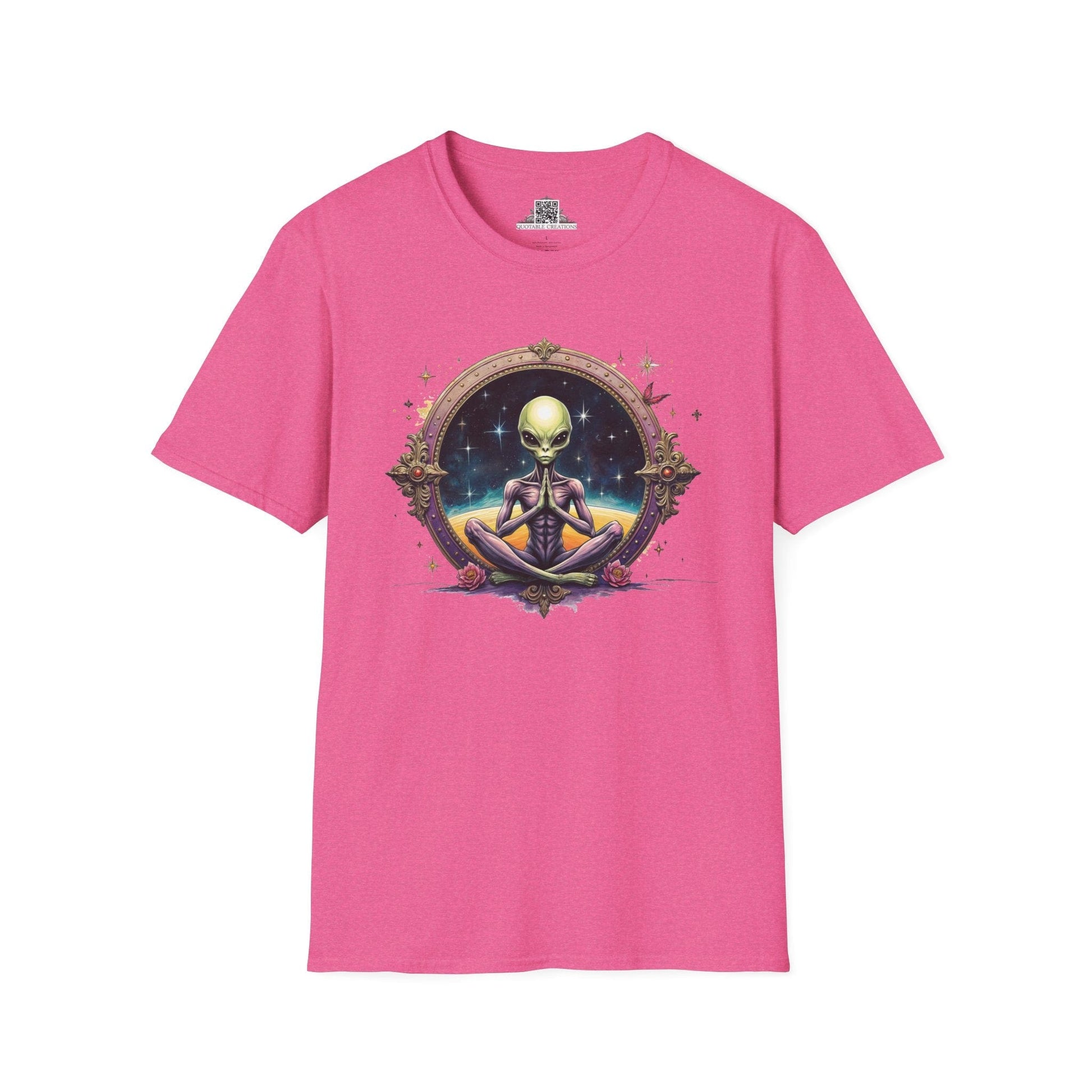 Printify T-Shirt S / Heather Heliconia T-Shirt - The Truth is Out There… but So Are the Aliens! - Alien & Space
