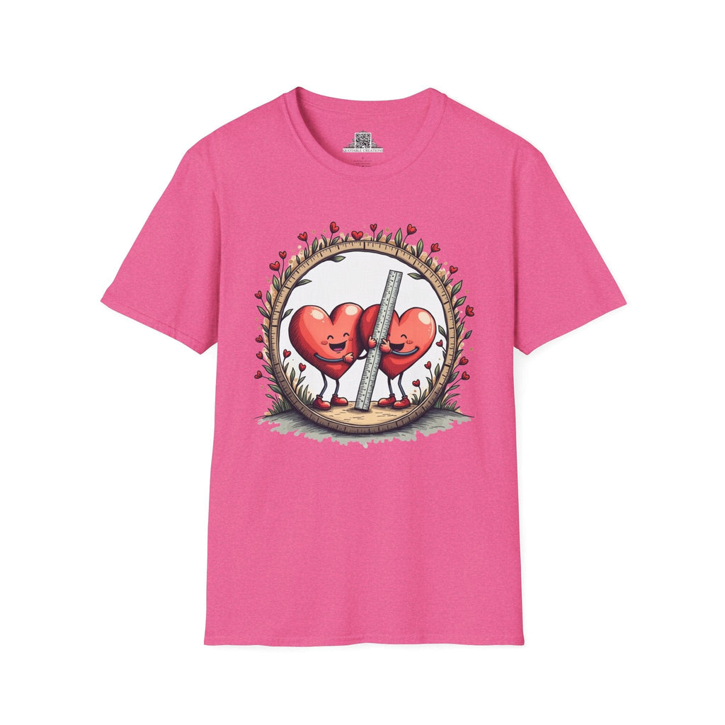 Printify T-Shirt S / Heather Heliconia The Sum of Our Hearts - Love & Fun T-Shirt
