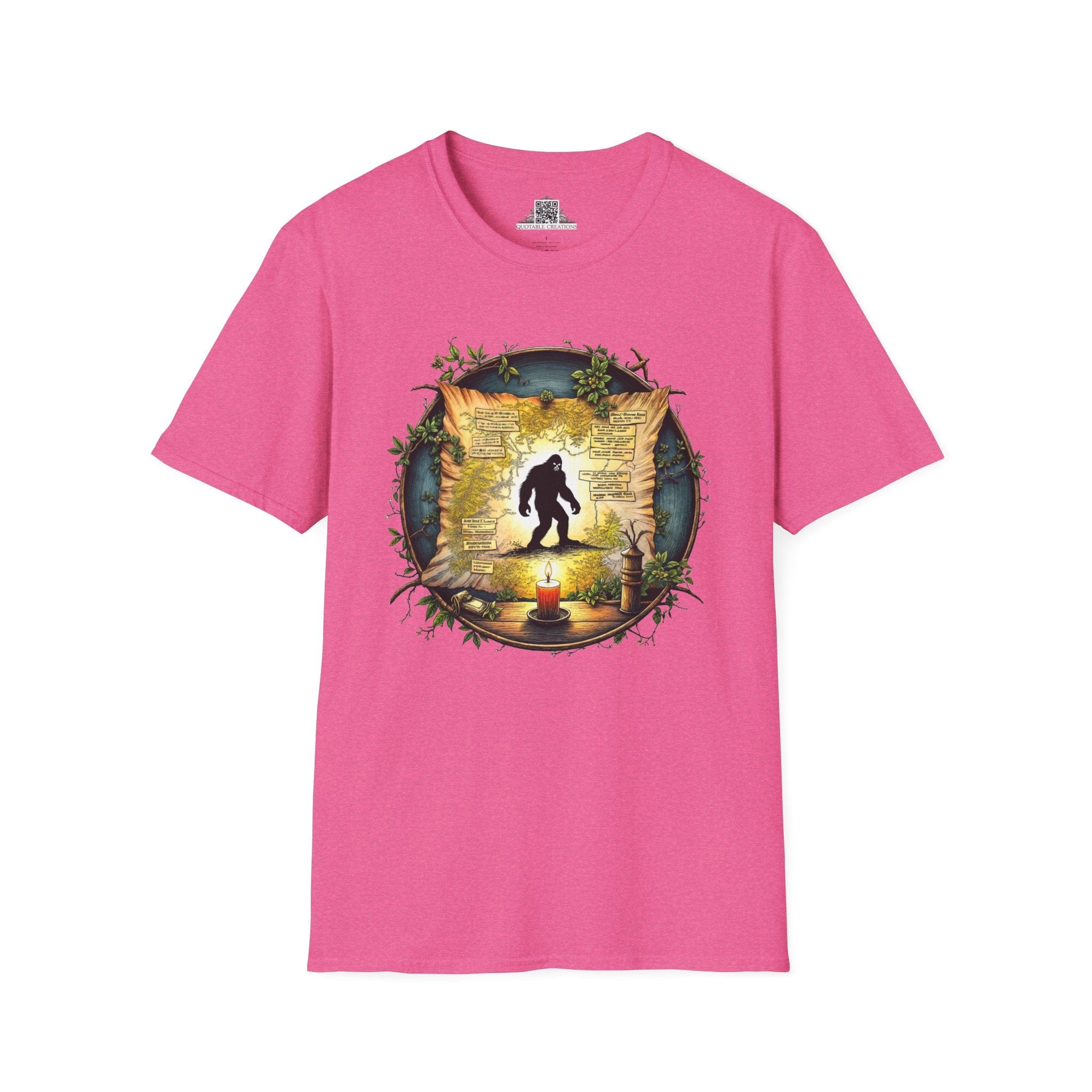 Printify T-Shirt S / Heather Heliconia Uncover the Myth - Bigfoot & Legends T-Shirt