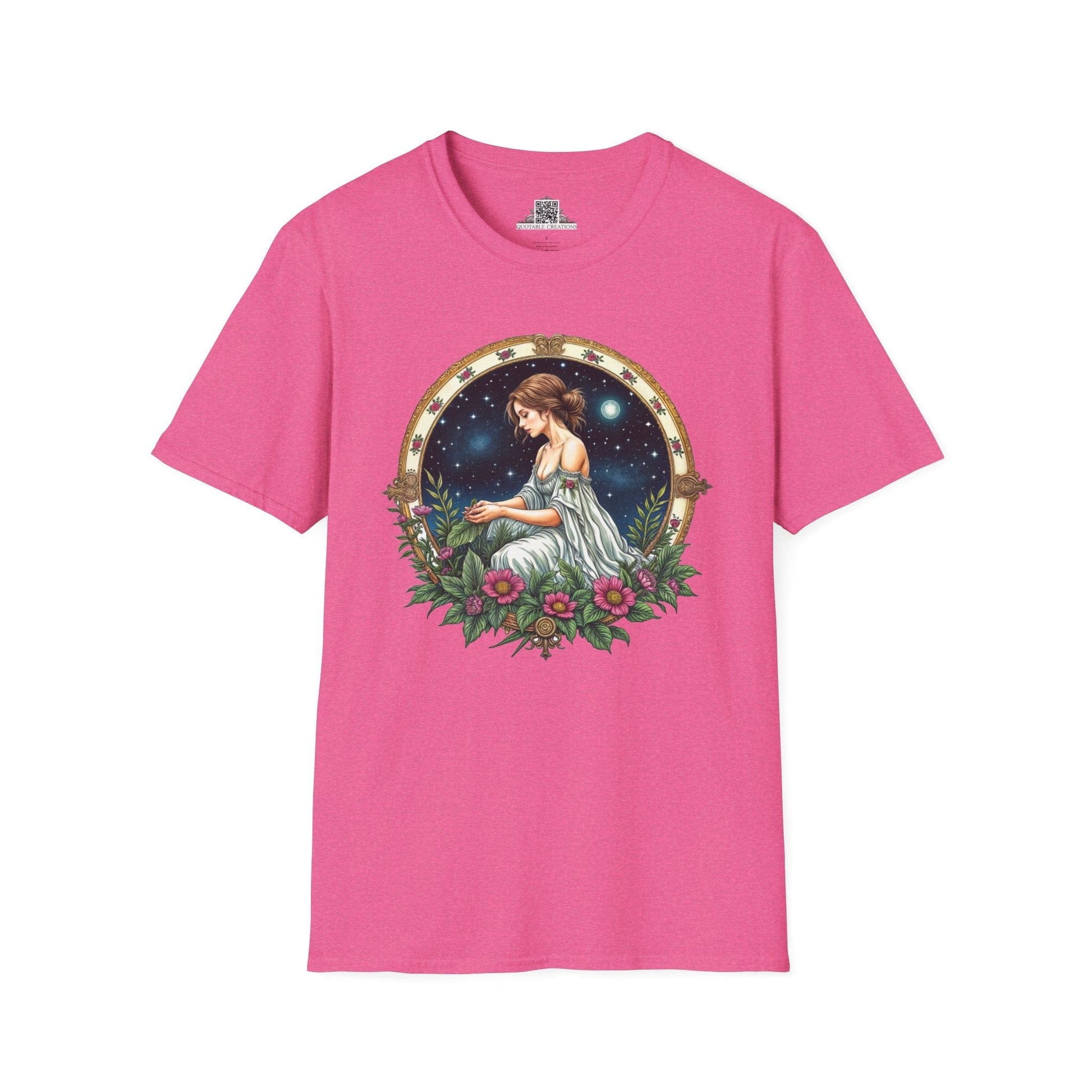Printify T-Shirt S / Heather Heliconia Virgo Zodiac Astrology - T-Shirt
