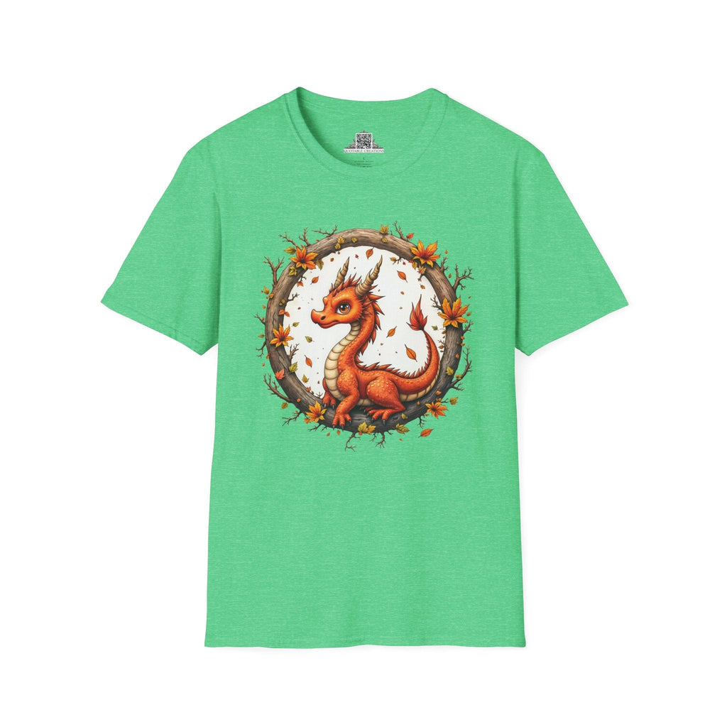 Printify T-Shirt S / Heather Irish Green Autumnfire  - Dragons & Magic T-Shirt