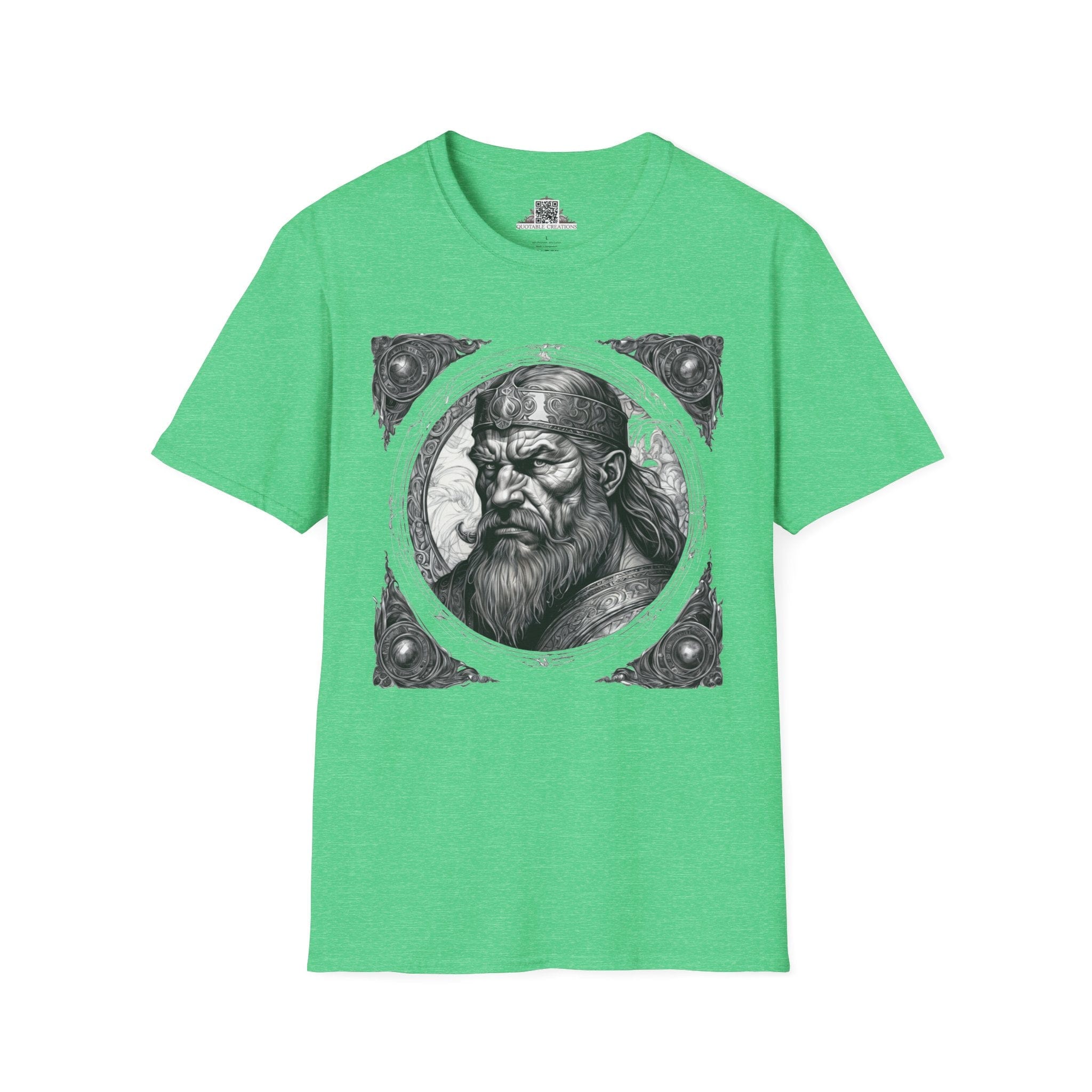 Printify T-Shirt S / Heather Irish Green Beowulf Heroes & Quests - T-Shirt