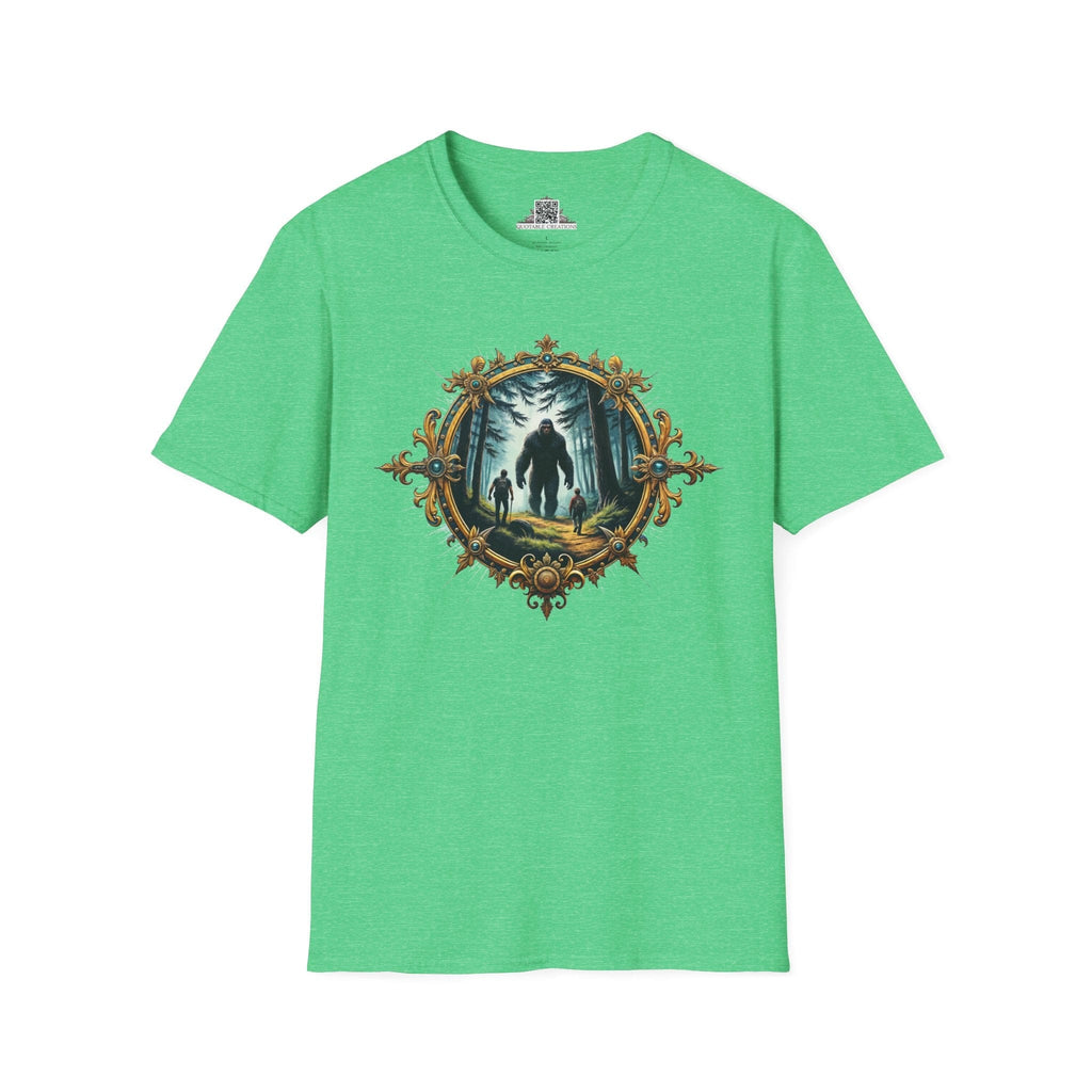 Printify T-Shirt S / Heather Irish Green Bigfoot Encounters - Bigfoot & Legends T-Shirt