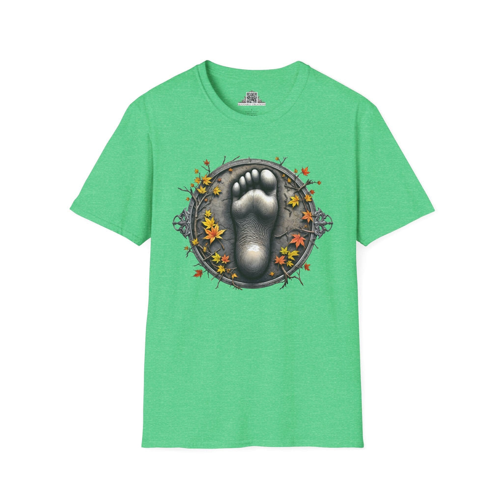 Printify T-Shirt S / Heather Irish Green Bigfoot Lives - Bigfoot & Legends T-Shirt