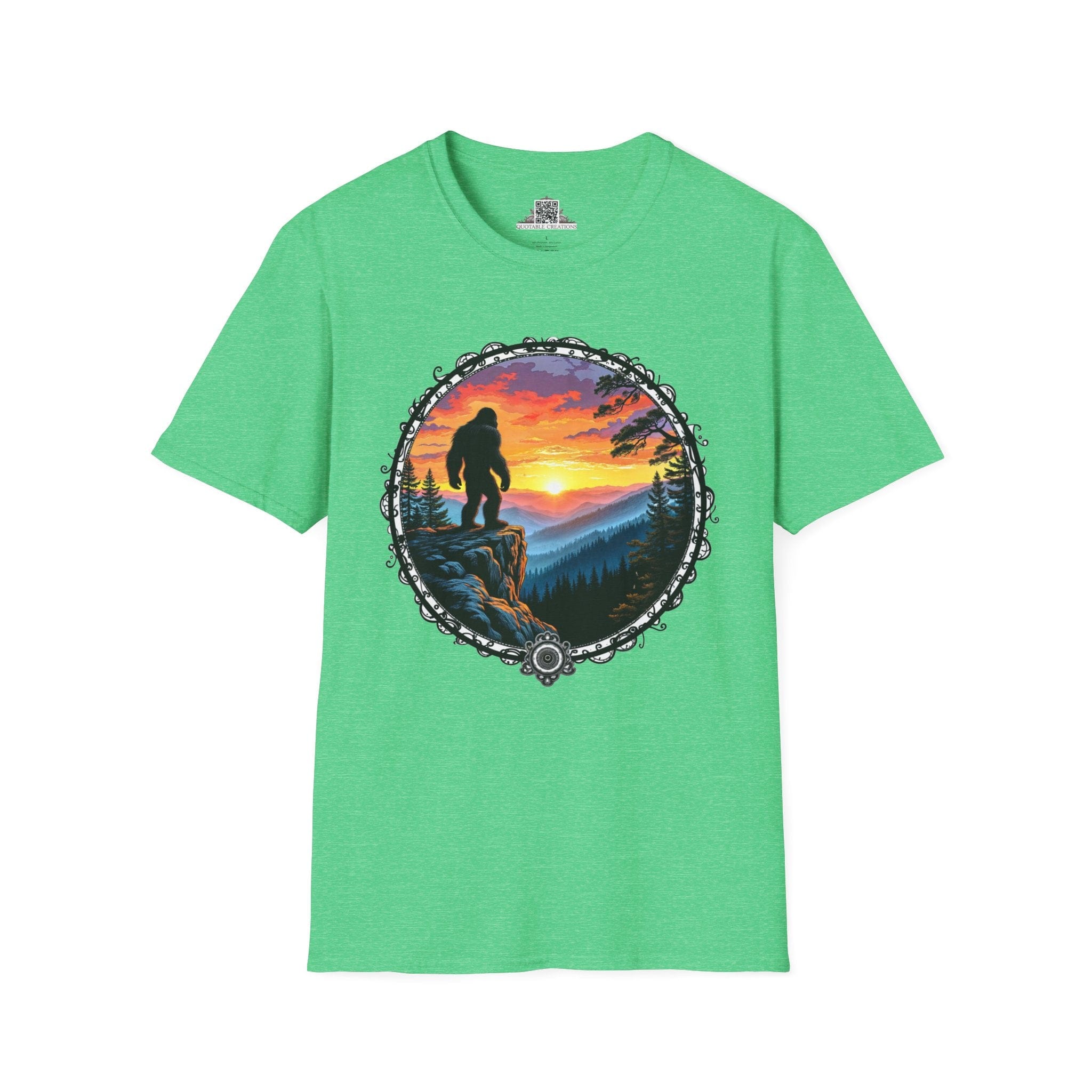 Printify T-Shirt S / Heather Irish Green Capture the Legend - Bigfoot & Legends T-Shirt