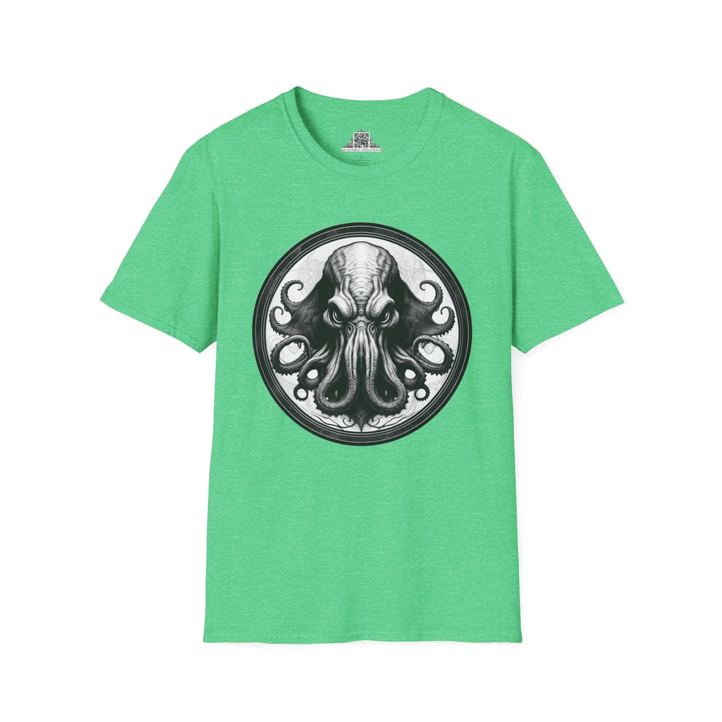 Printify T-Shirt S / Heather Irish Green Cthulhu Heroes & Quests - T-Shirt