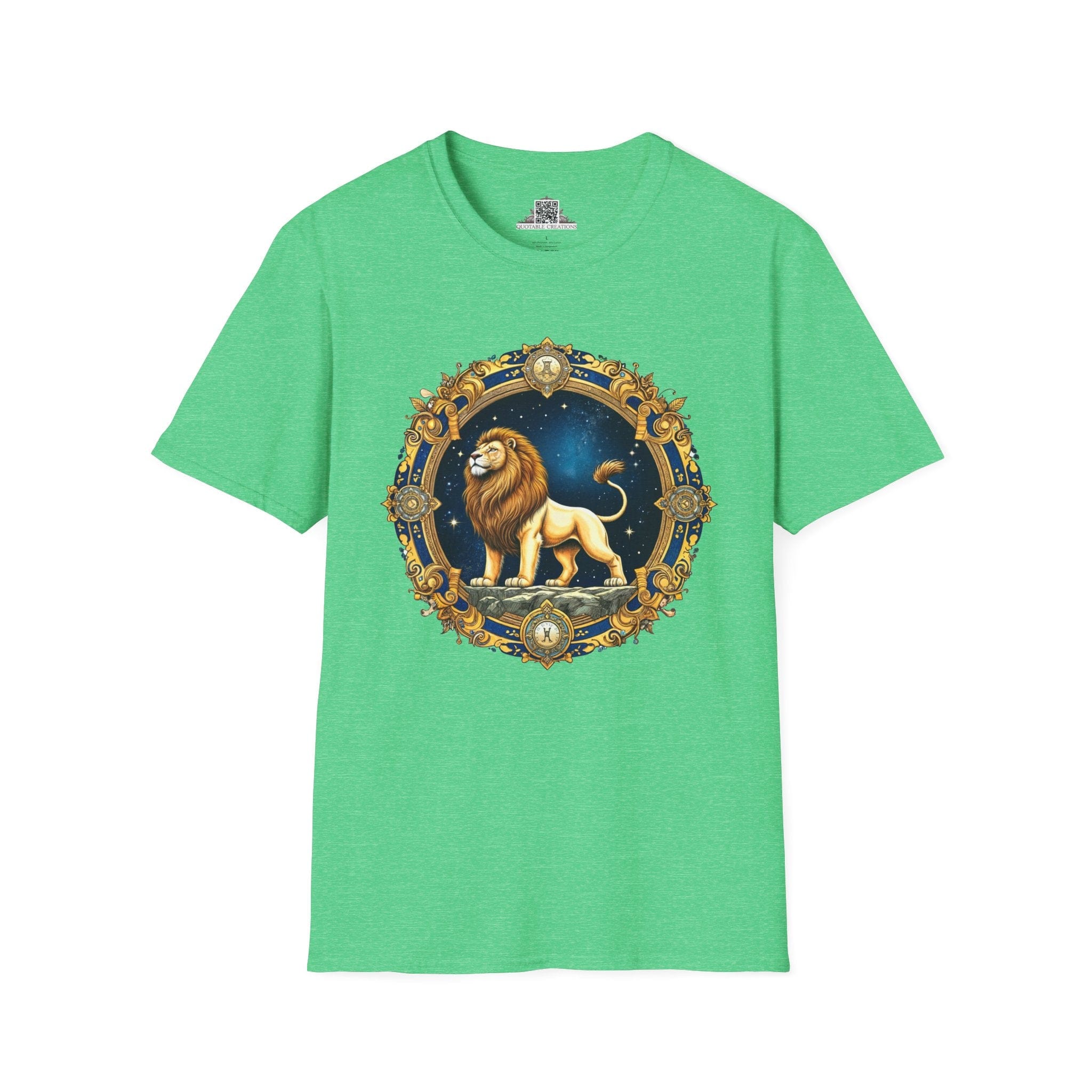 Printify T-Shirt S / Heather Irish Green Leo - Zodiac & Astrology T-Shirt