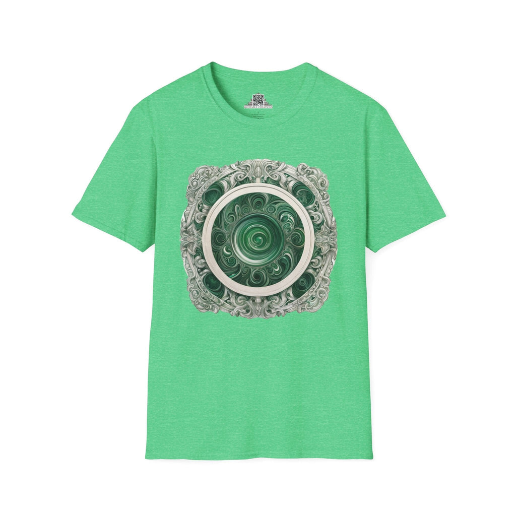 Printify T-Shirt S / Heather Irish Green Malachite - Crystals & Gemstones T-Shirt
