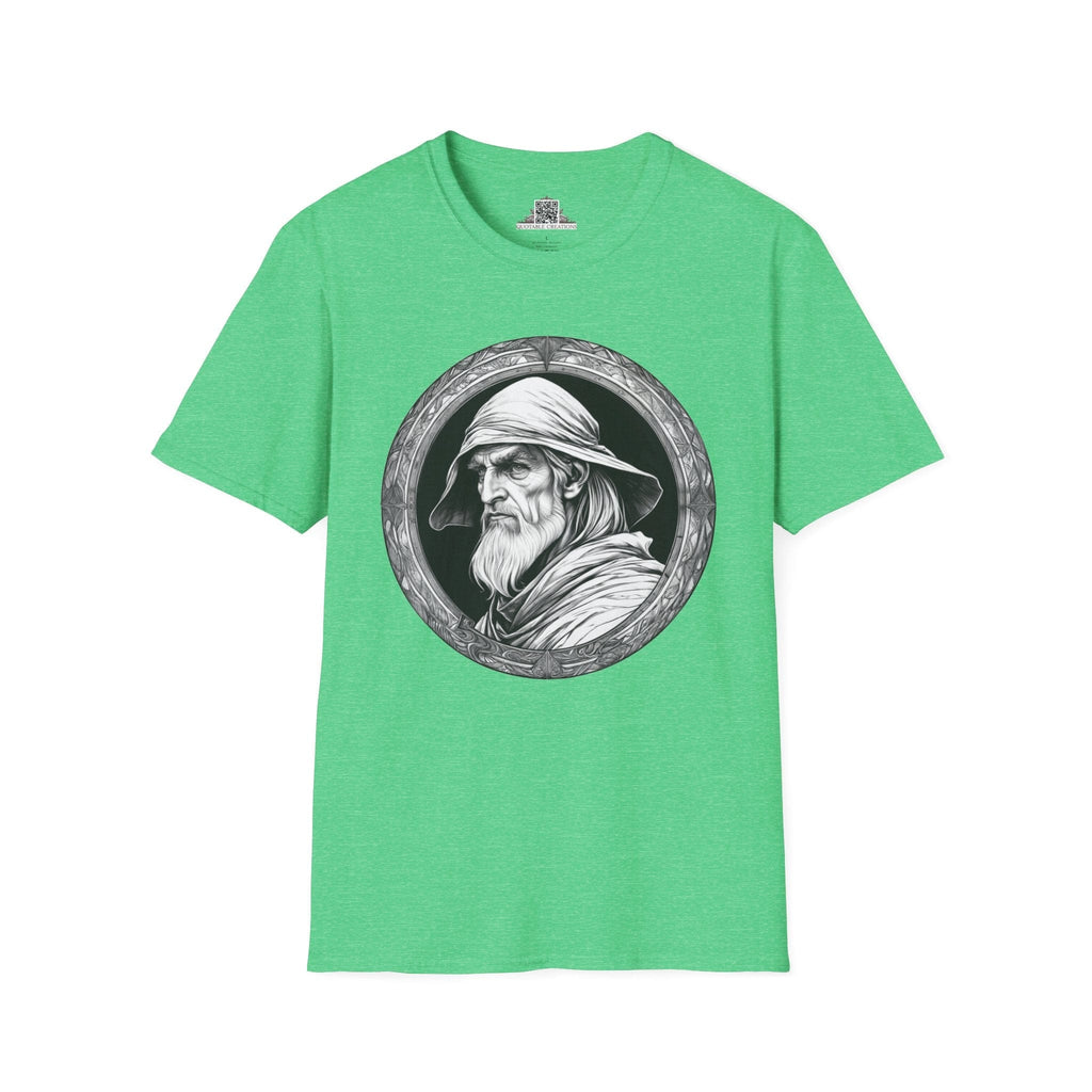Printify T-Shirt S / Heather Irish Green Merlin Heroes & Quests - T-Shirt