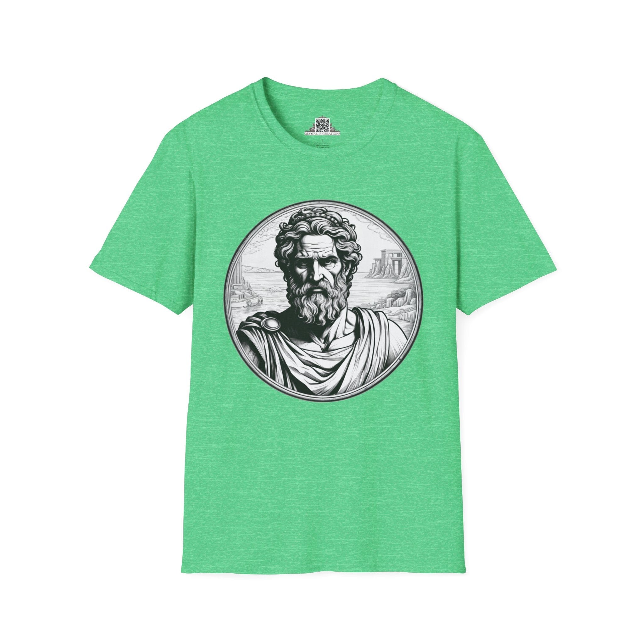 Printify T-Shirt S / Heather Irish Green Odysseus - Heroes & Quests T-Shirt