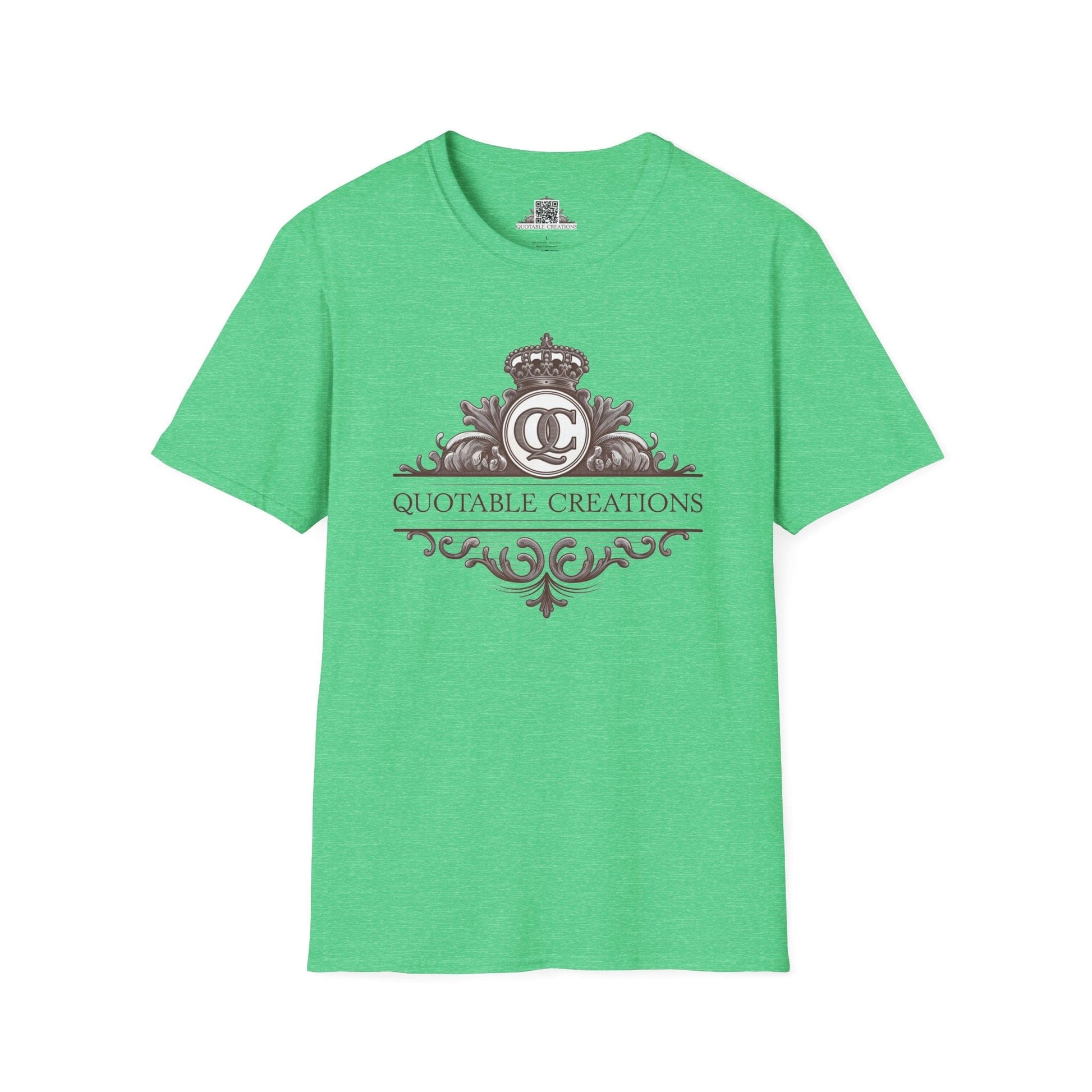 Printify T-Shirt S / Heather Irish Green Quotable Creations - T-Shirt