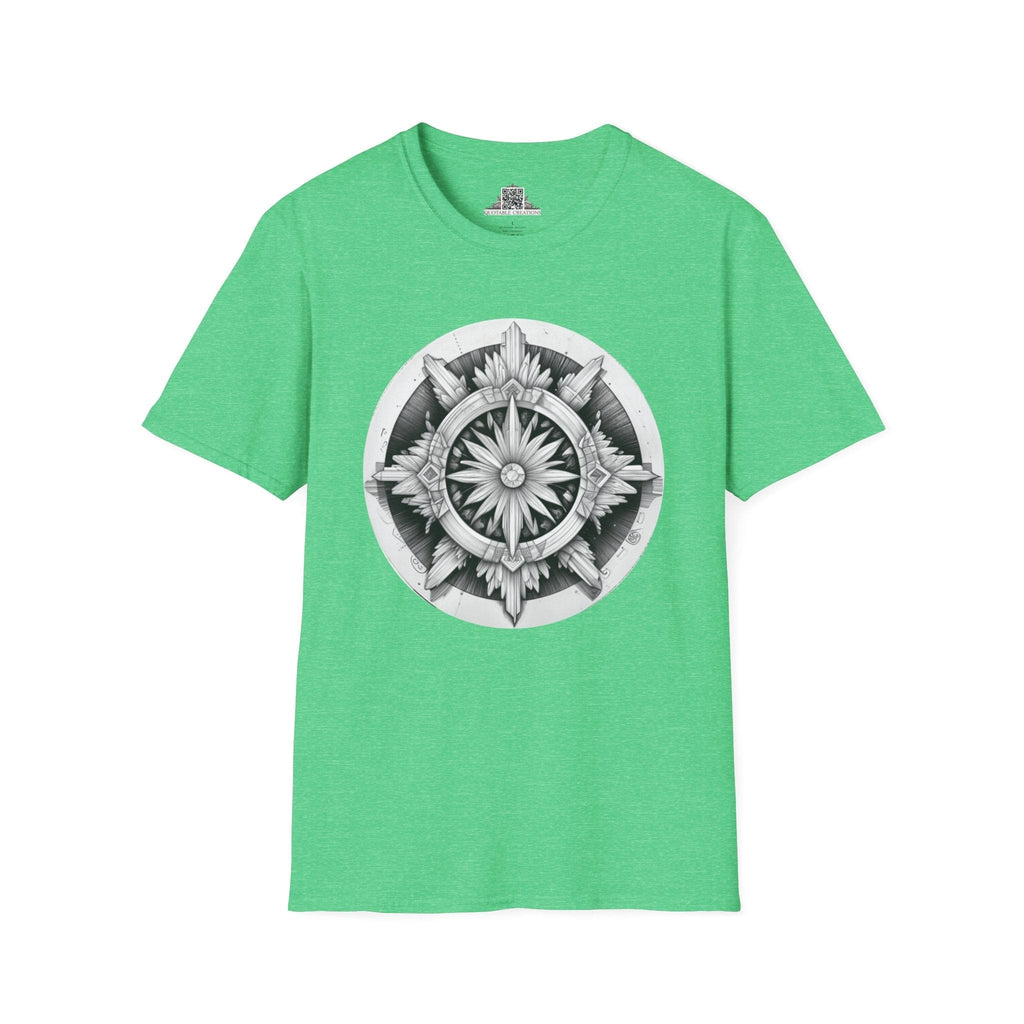 Printify T-Shirt S / Heather Irish Green Selenite - Crystals & Gemstones T-Shirt
