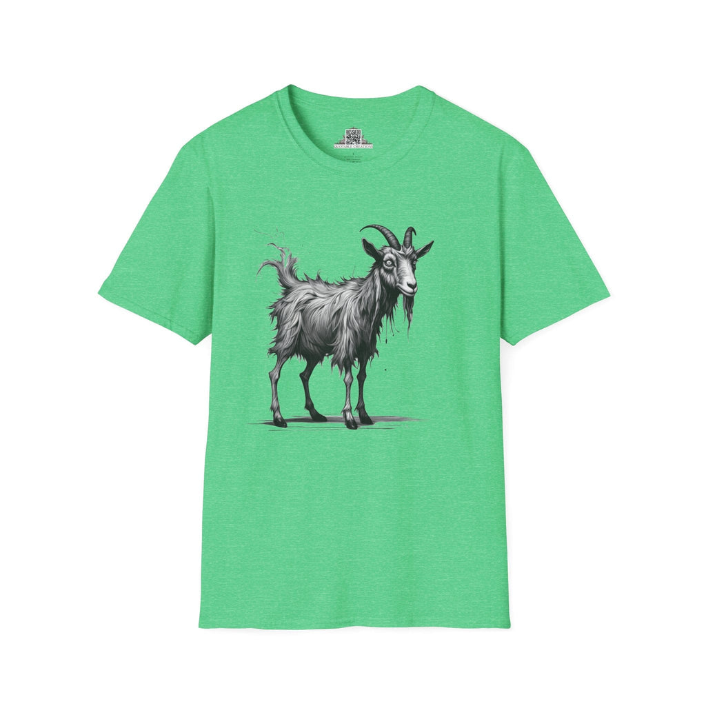 Printify T-Shirt S / Heather Irish Green T-Shirt - I'm Fine Goat - Everything's Fine