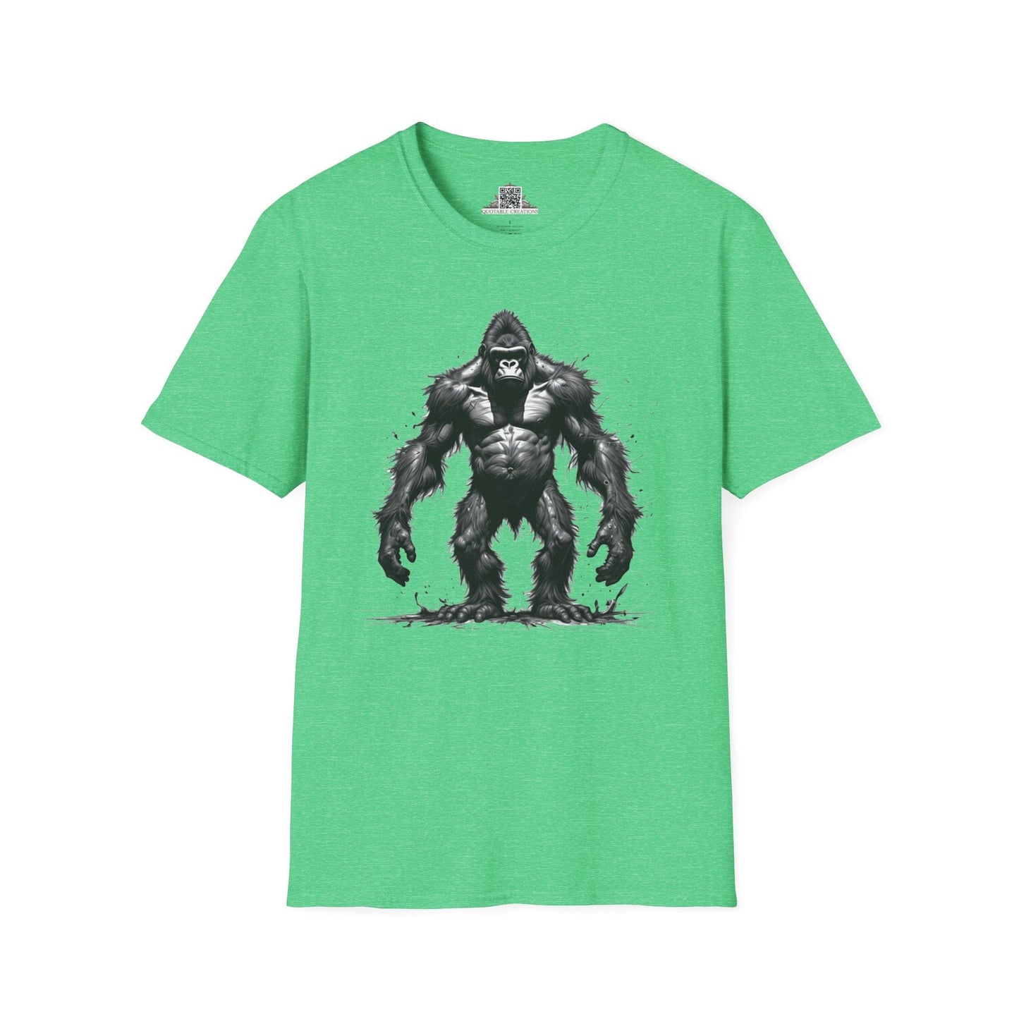 Printify T-Shirt S / Heather Irish Green T-Shirt - I'm Fine Gorilla - Everything's Fine