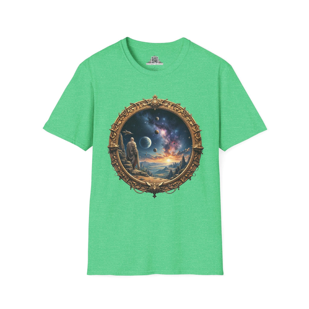 Printify T-Shirt S / Heather Irish Green They Exist UFO & Cosmic - T-Shirt