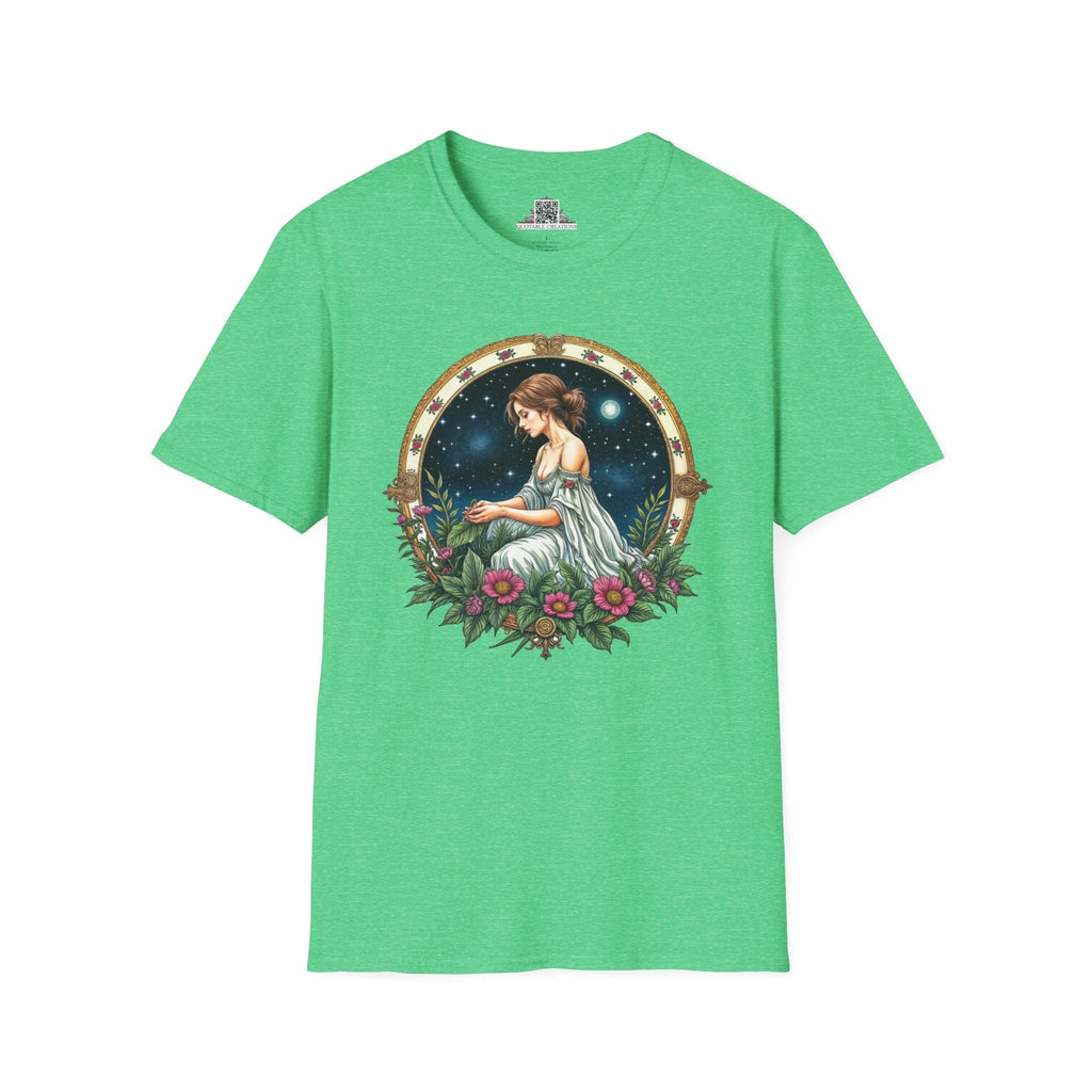 Printify T-Shirt S / Heather Irish Green Virgo Zodiac Astrology - T-Shirt