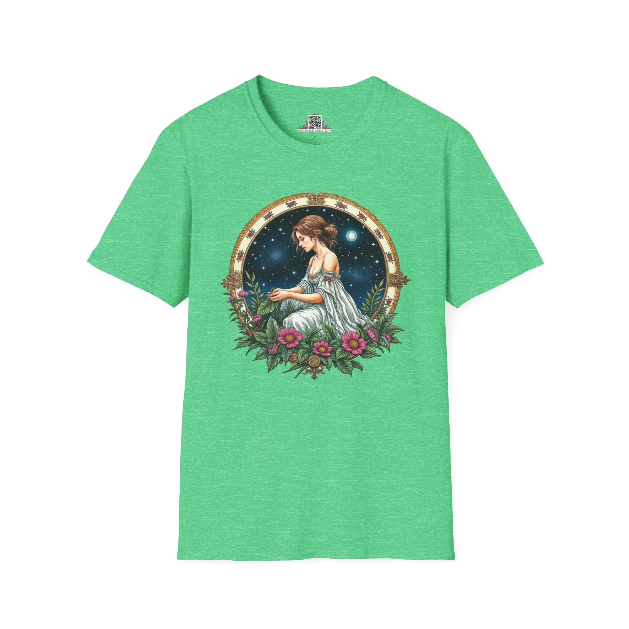 Printify T-Shirt S / Heather Irish Green Virgo Zodiac Astrology - T-Shirt