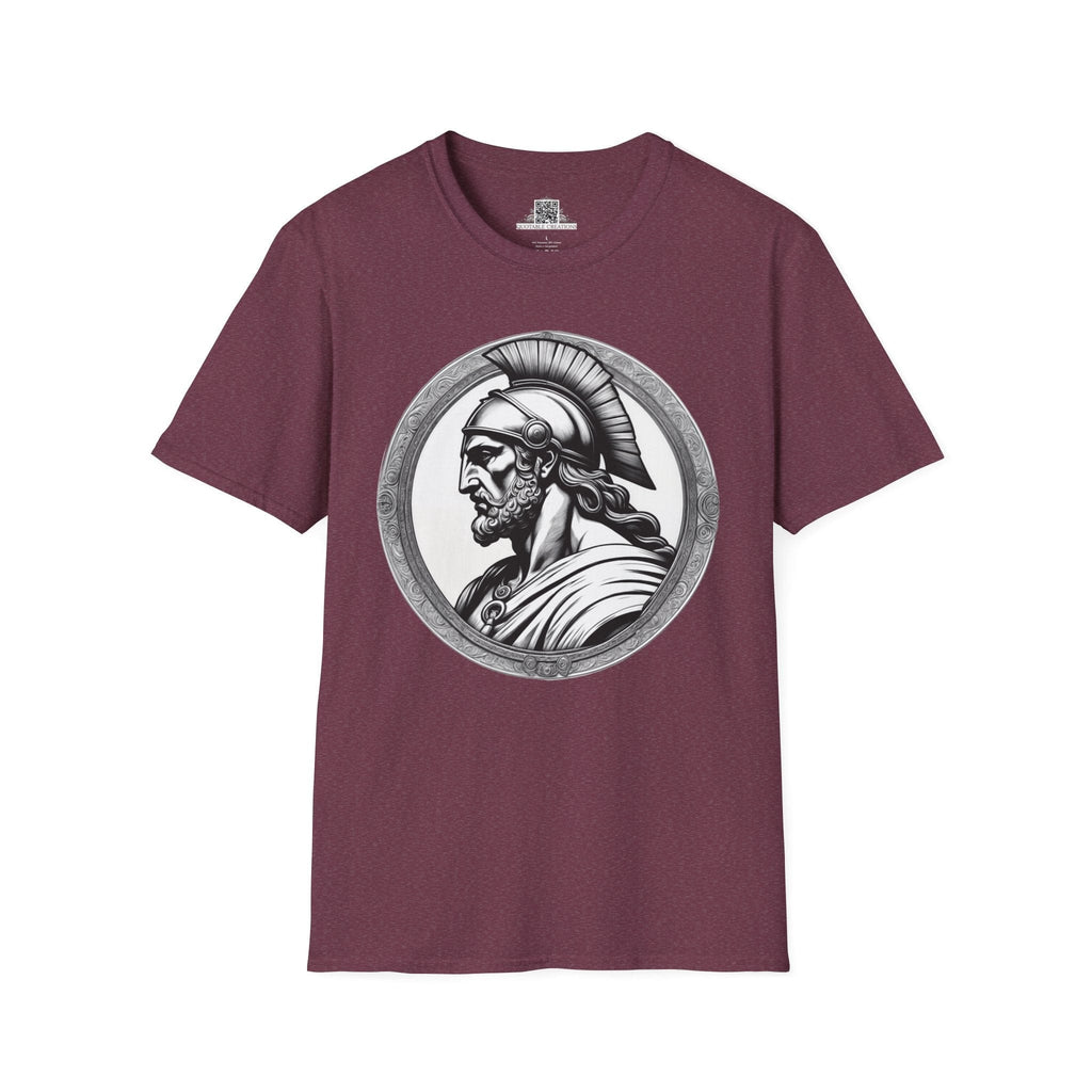 Printify T-Shirt S / Heather Maroon Achilles Heroes & Quests - T-Shirt