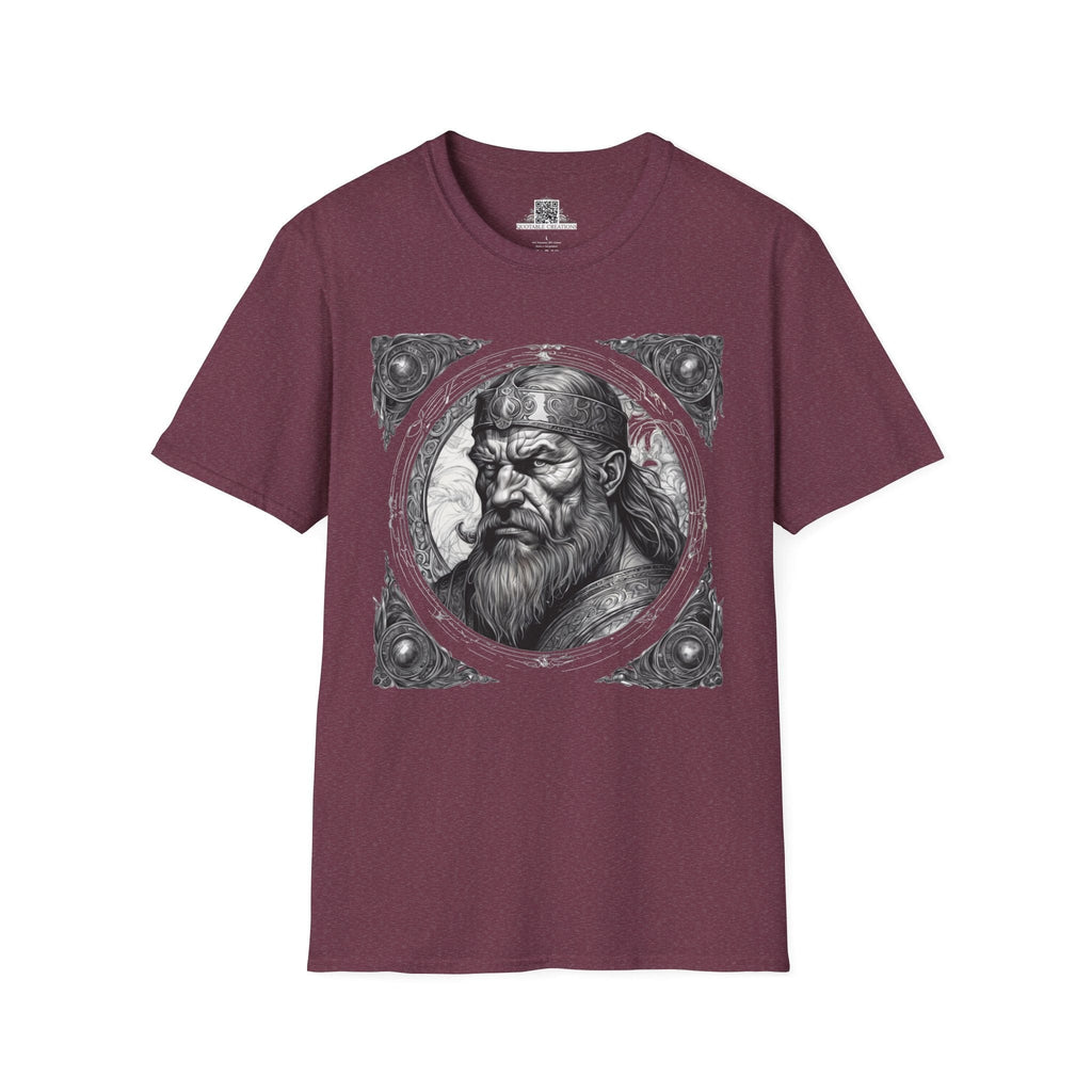 Printify T-Shirt S / Heather Maroon Beowulf Heroes & Quests - T-Shirt