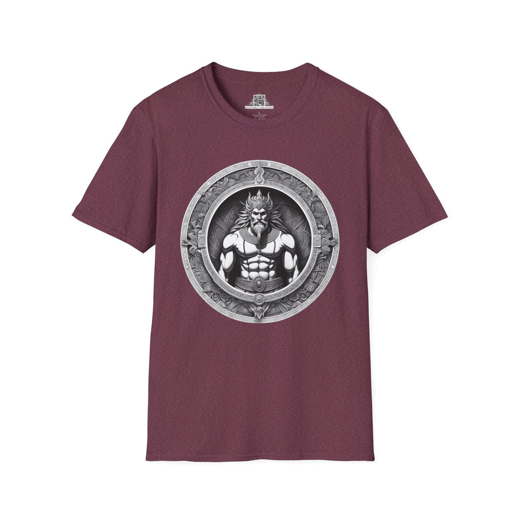 Printify T-Shirt S / Heather Maroon Gilgamesh - Heroes & Quests T-Shirt