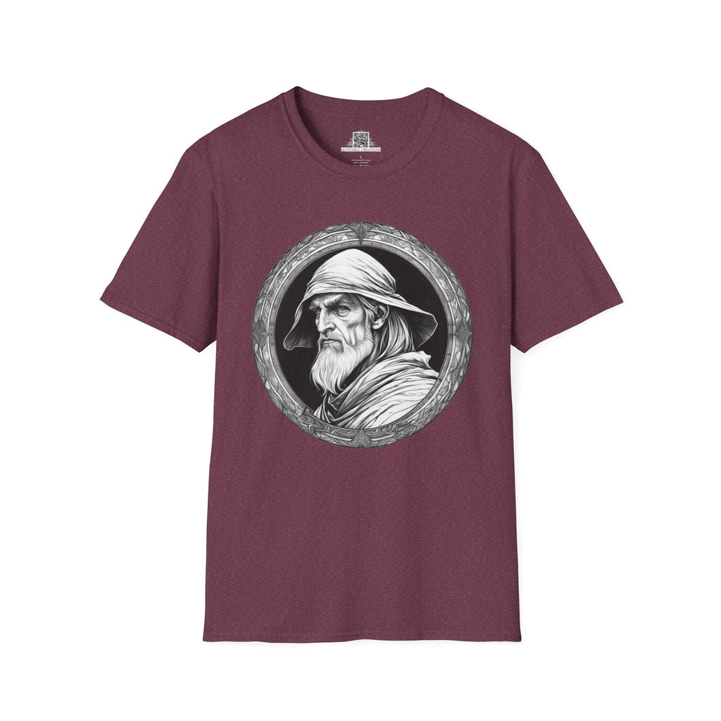 Printify T-Shirt S / Heather Maroon Merlin Heroes & Quests - T-Shirt