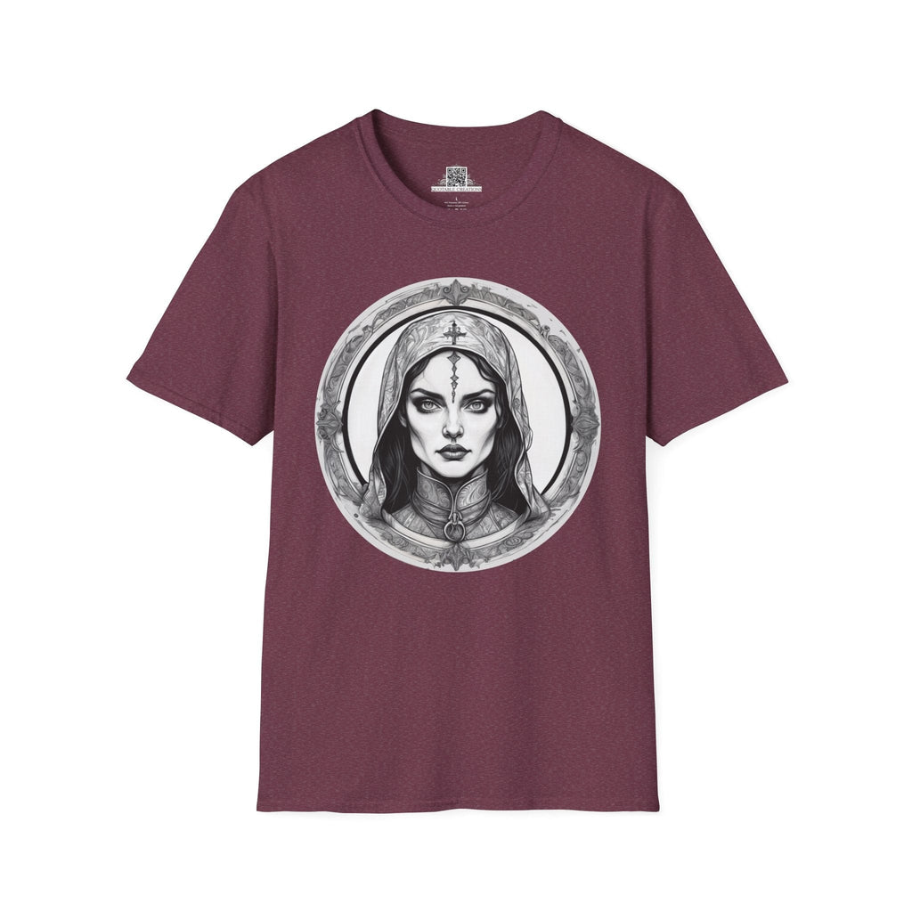 Printify T-Shirt S / Heather Maroon Morgana Heroes & Quests - T-Shirt