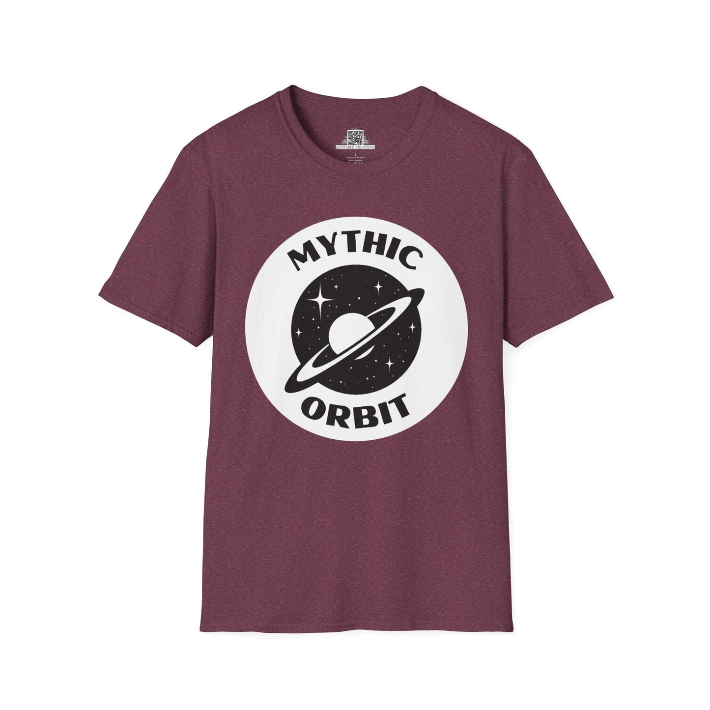 Printify T-Shirt S / Heather Maroon Mythic Orbit - T-Shirt