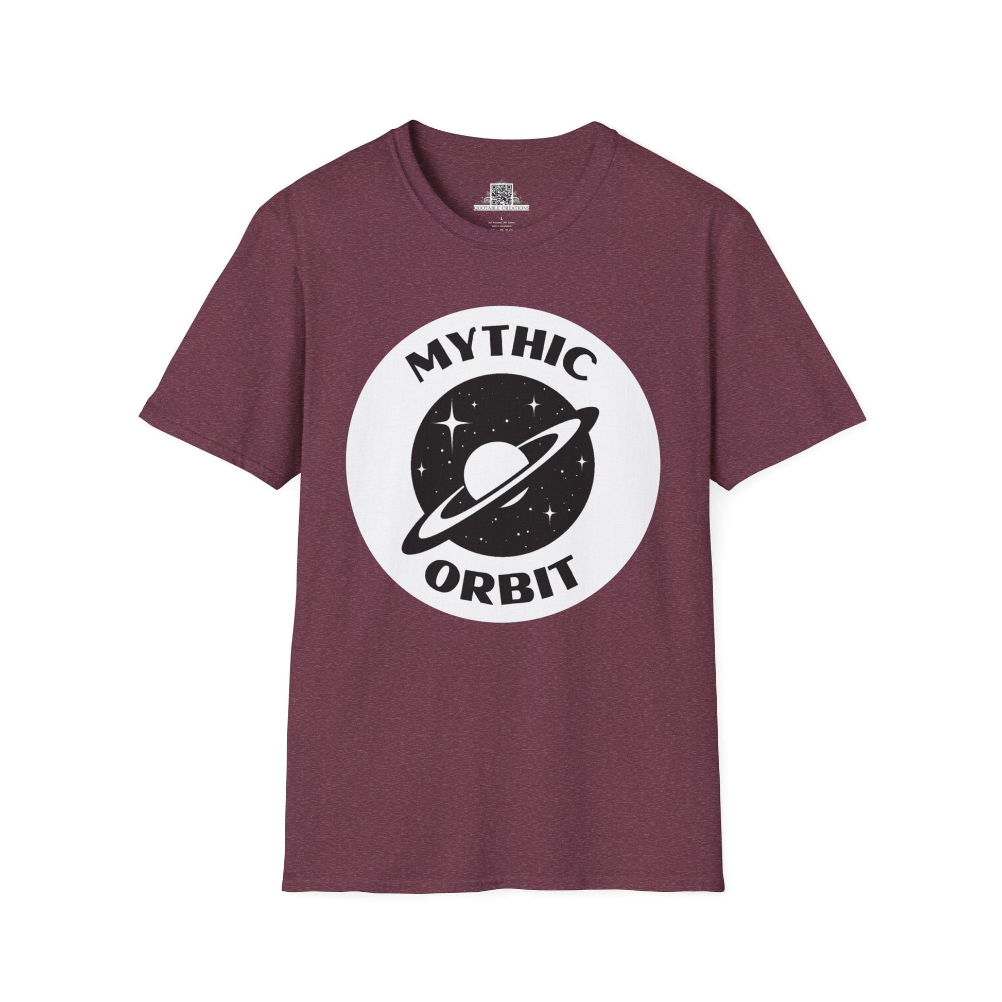 Printify T-Shirt S / Heather Maroon Mythic Orbit - T-Shirt