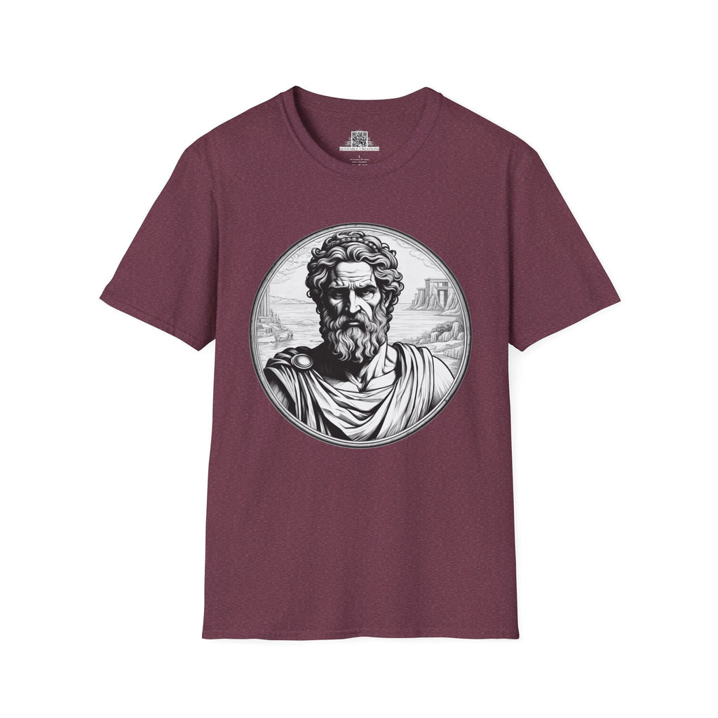 Printify T-Shirt S / Heather Maroon Odysseus - Heroes & Quests T-Shirt