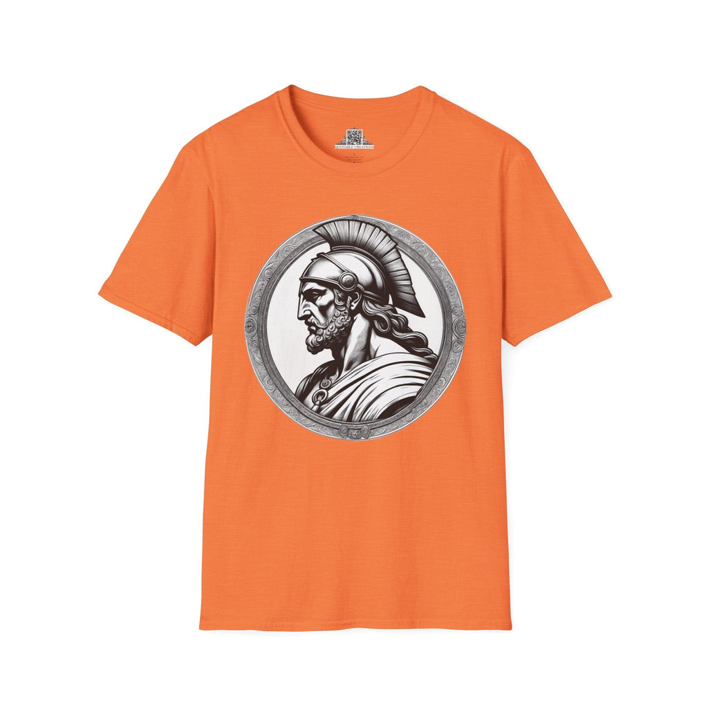 Printify T-Shirt S / Heather Orange Achilles Heroes & Quests - T-Shirt