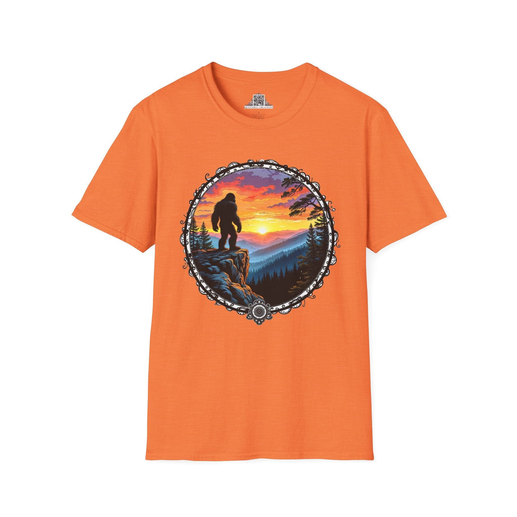 Printify T-Shirt S / Heather Orange Capture the Legend - Bigfoot & Legends T-Shirt