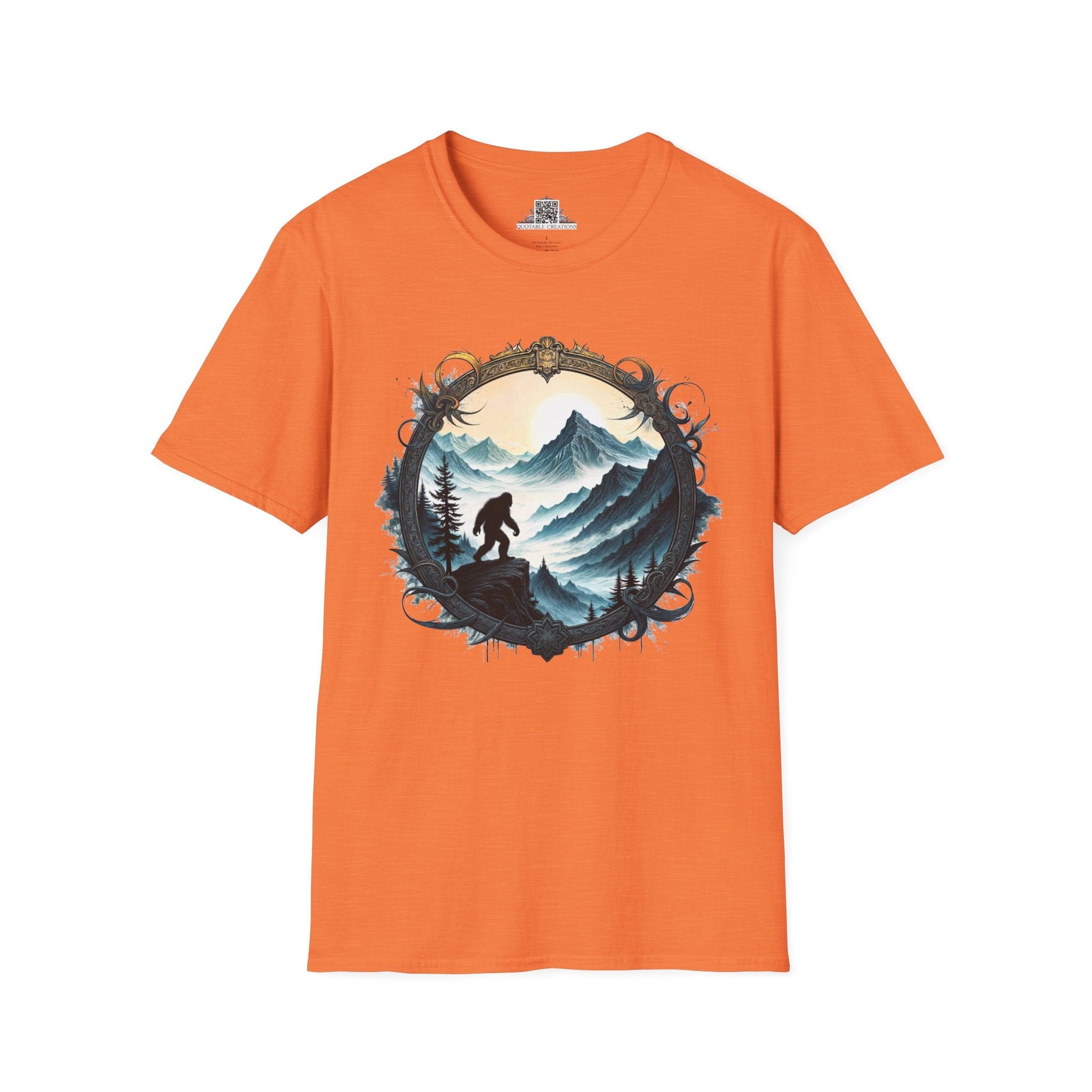 Printify T-Shirt S / Heather Orange Legends of the Wilderness - Bigfoot & Legends T-Shirt