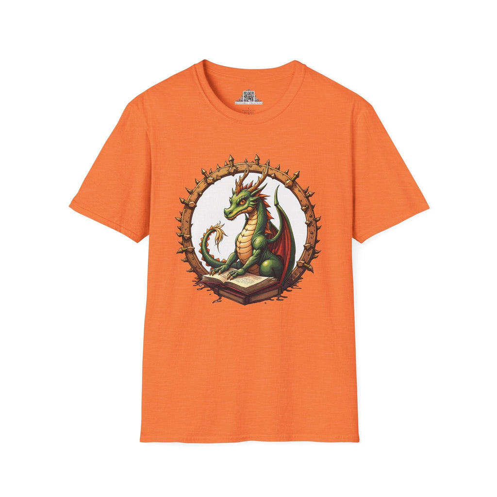 Printify T-Shirt S / Heather Orange Lorekeeper - Dragons & Magic T-Shirt