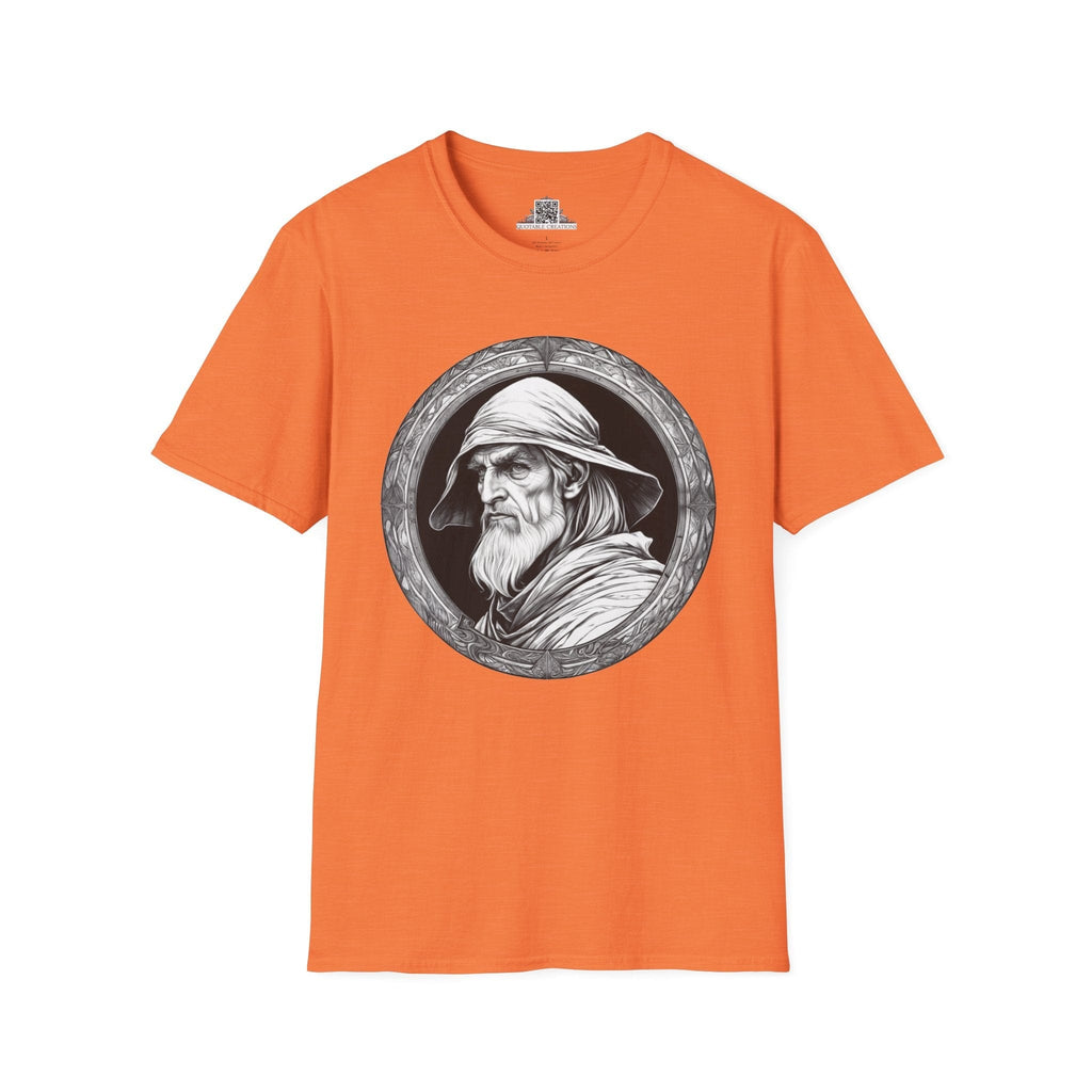 Printify T-Shirt S / Heather Orange Merlin Heroes & Quests - T-Shirt
