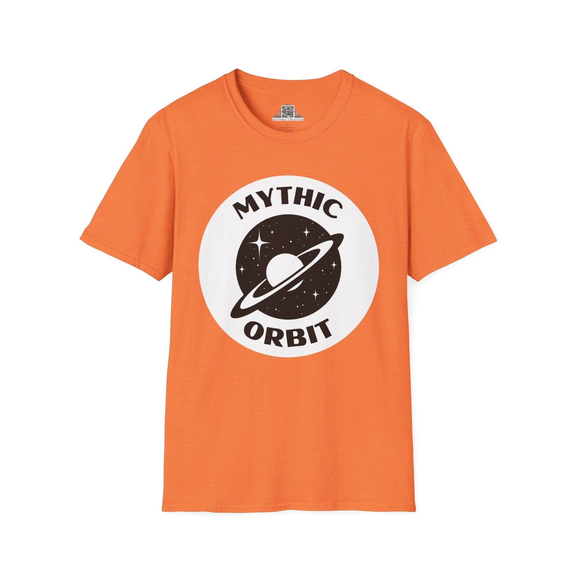 Printify T-Shirt S / Heather Orange Mythic Orbit - T-Shirt