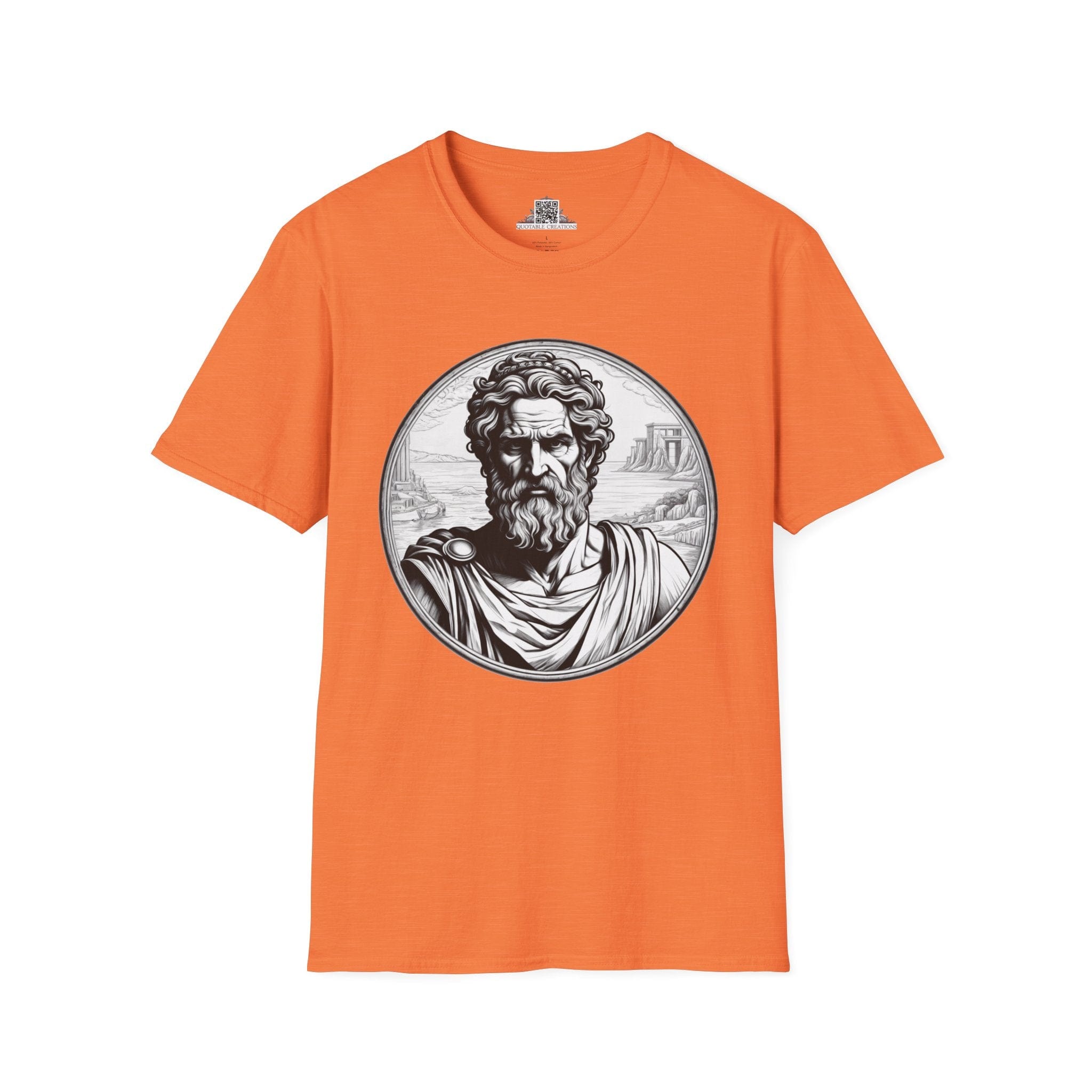 Printify T-Shirt S / Heather Orange Odysseus - Heroes & Quests T-Shirt