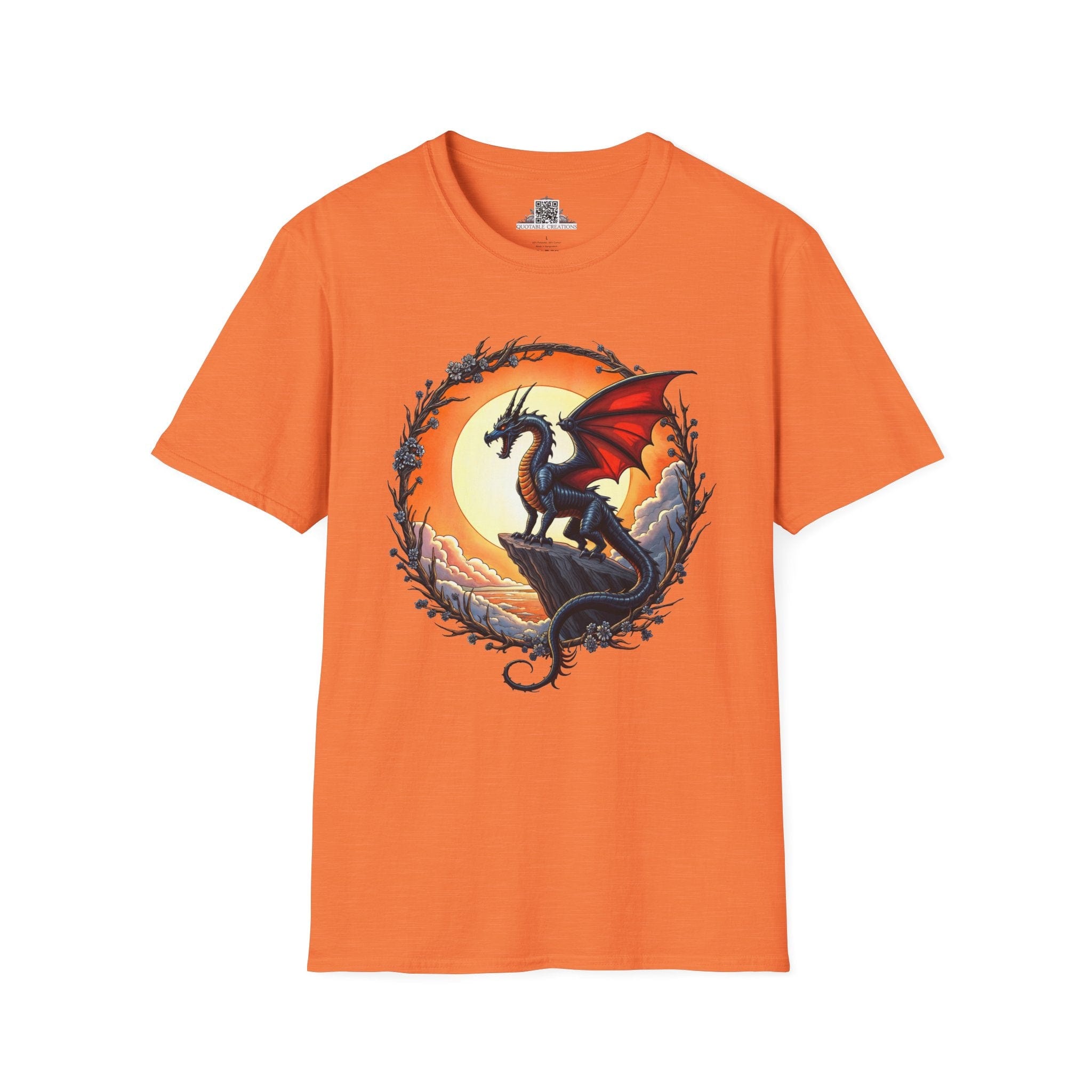 Printify T-Shirt S / Heather Orange Shadowwing - Dragons & Magic T-Shirt