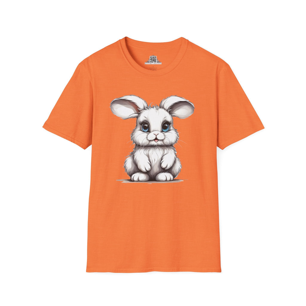 Printify T-Shirt S / Heather Orange T-Shirt - Baby Bunny - Hyper Cute