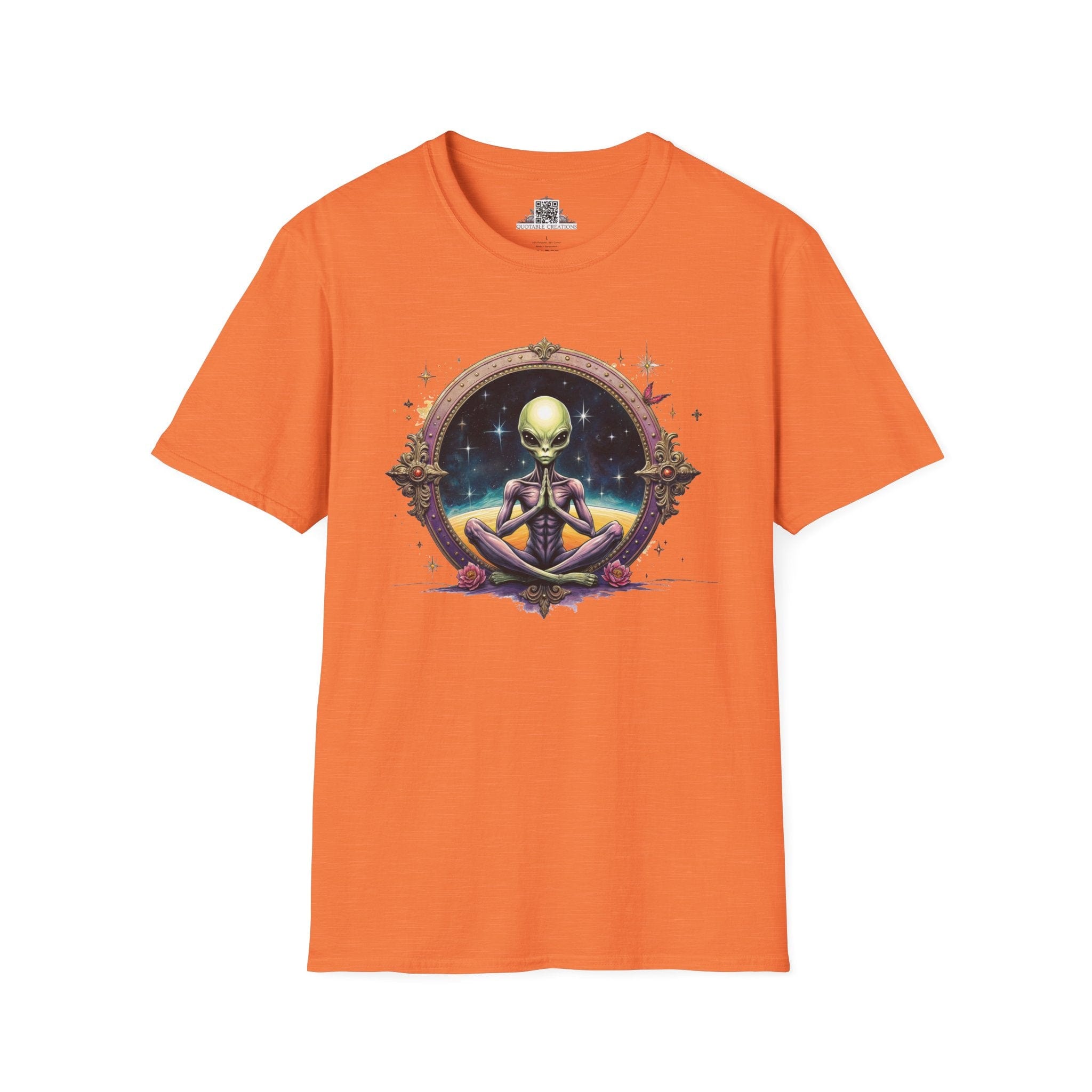Printify T-Shirt S / Heather Orange T-Shirt - The Truth is Out There… but So Are the Aliens! - Alien & Space